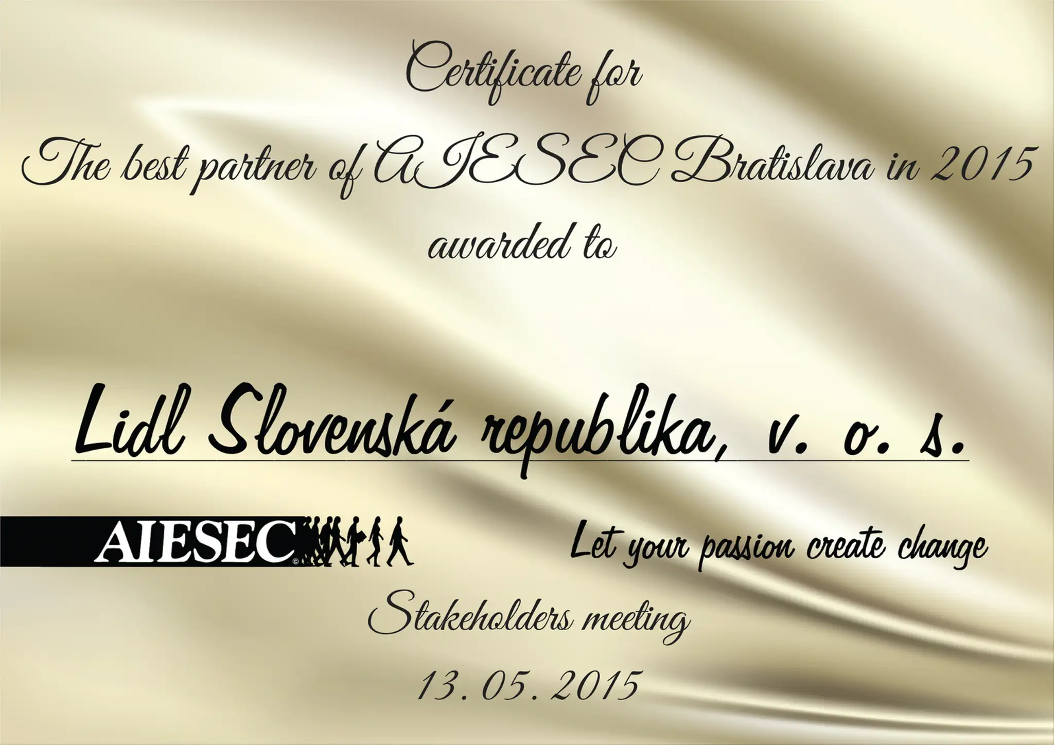 Lidl partnerom AIESEC.