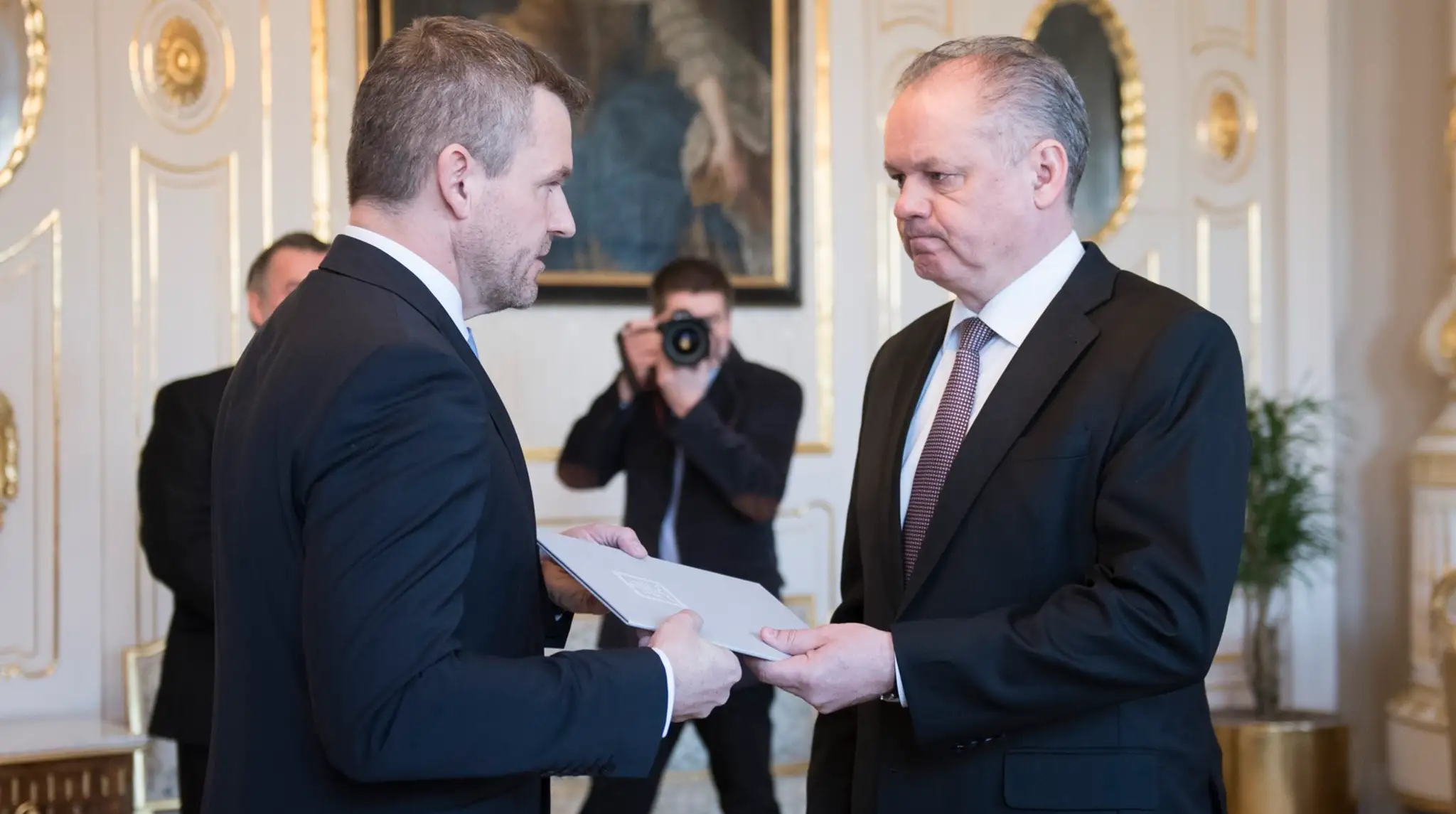 Peter Pellegrini a Andrej Kiska