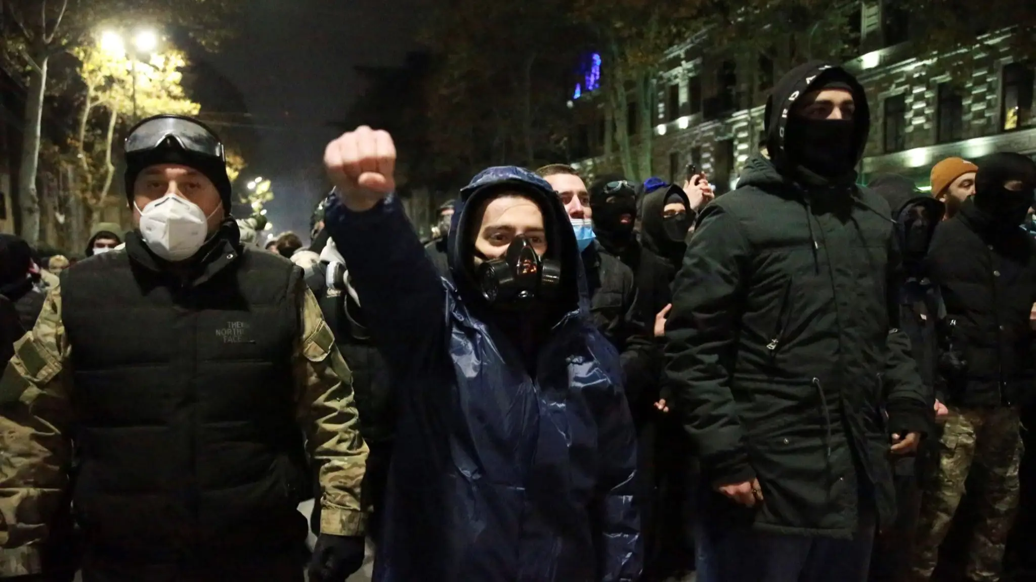 Protesty v Gruzínsku