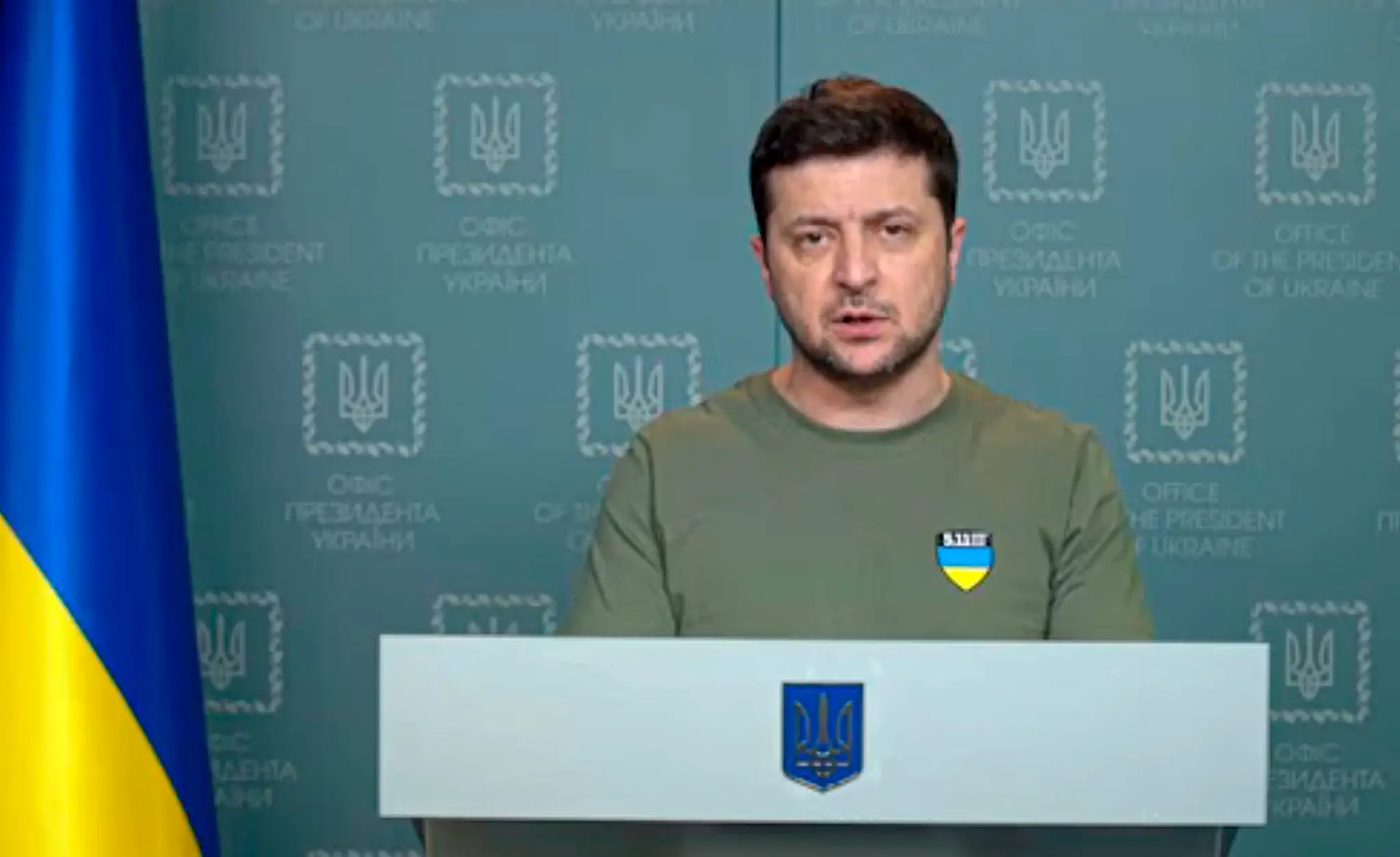 Ukrajinský prezident Volodymyr Zelenskyj.