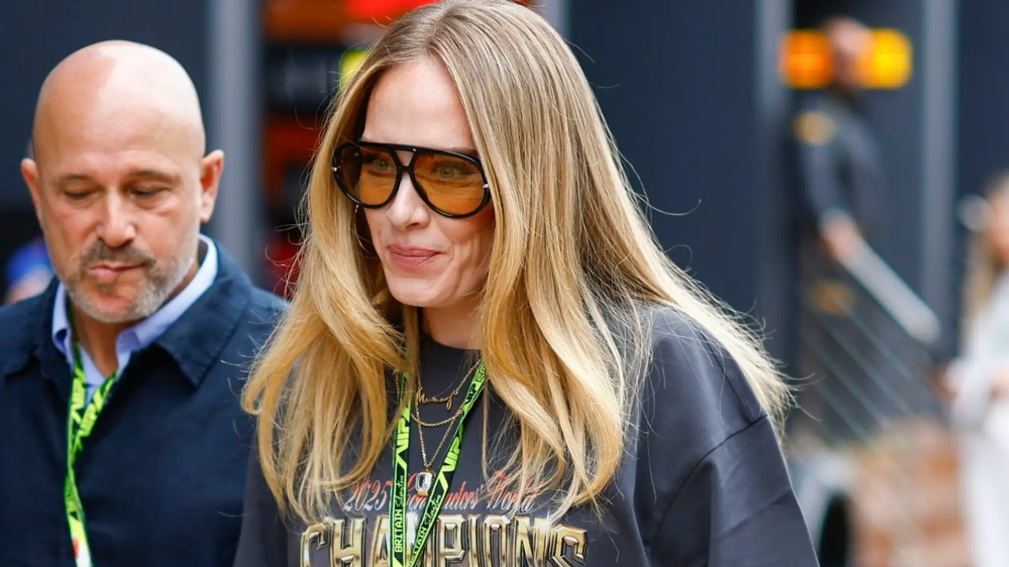 Adele sa objavila na Veľkej cene F1 vo Veľkej Británii.  