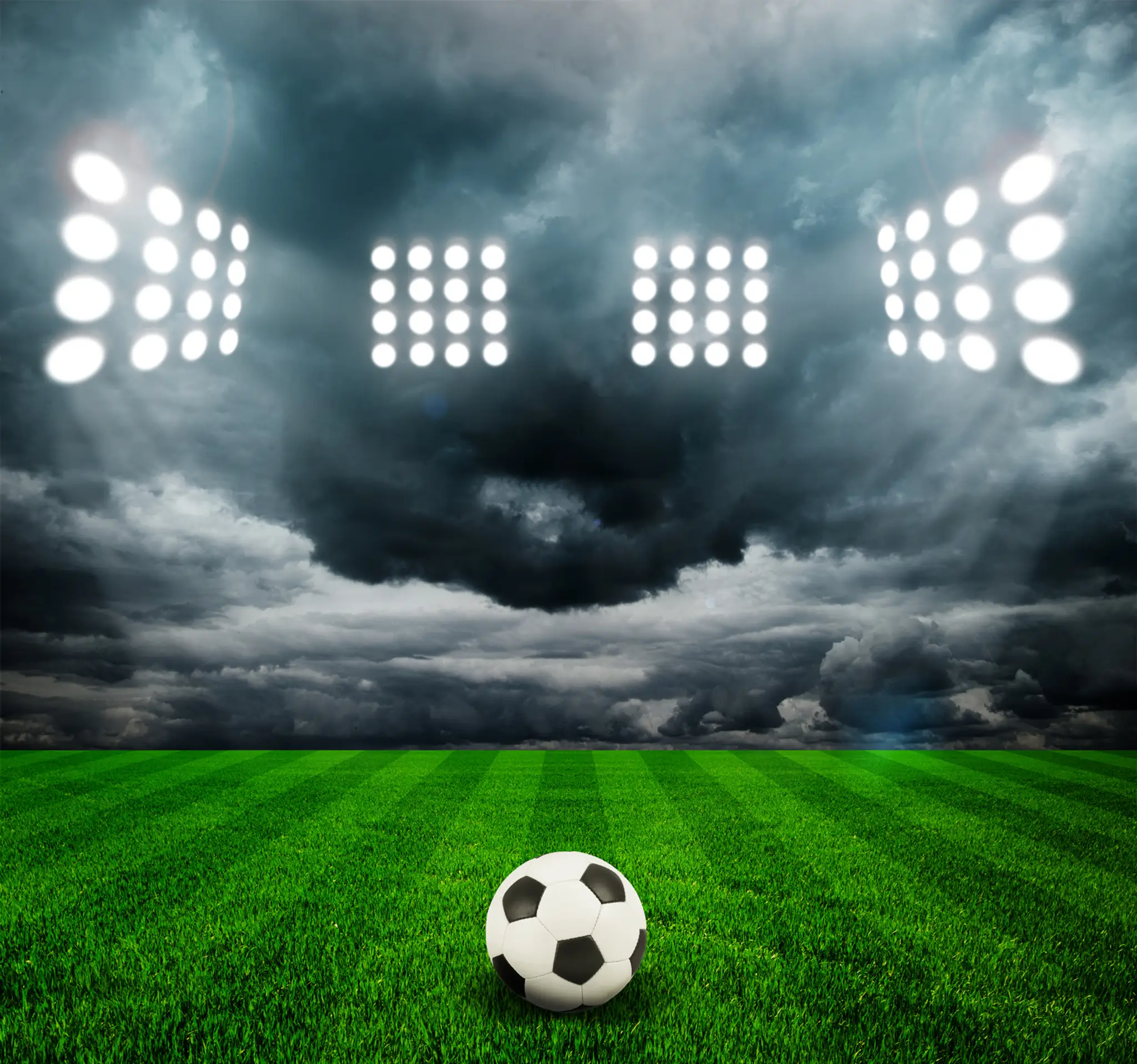 Futbalový štadión (ilustračná fotografia)