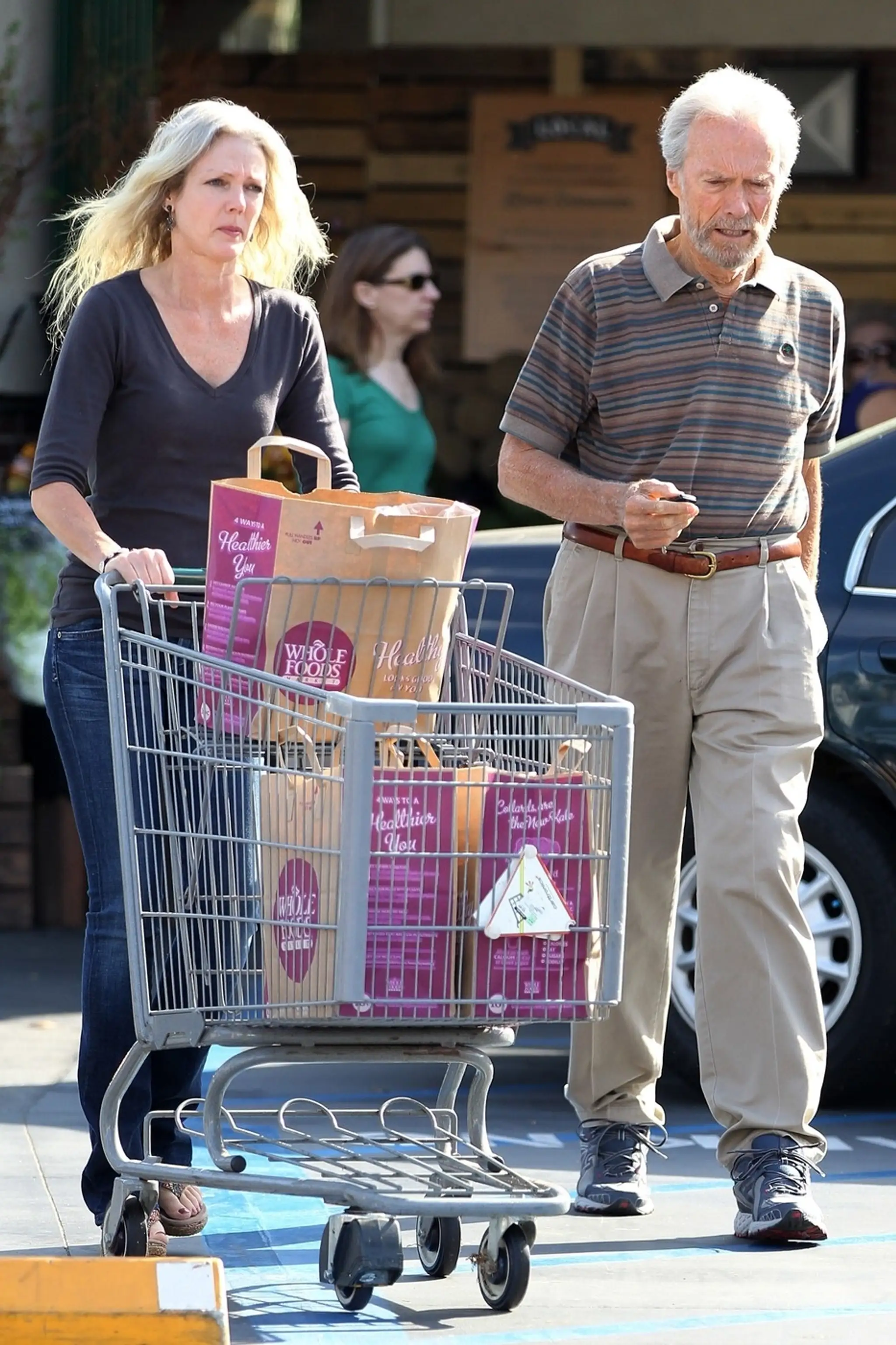 Clint Eastwood a Christina Sandera 