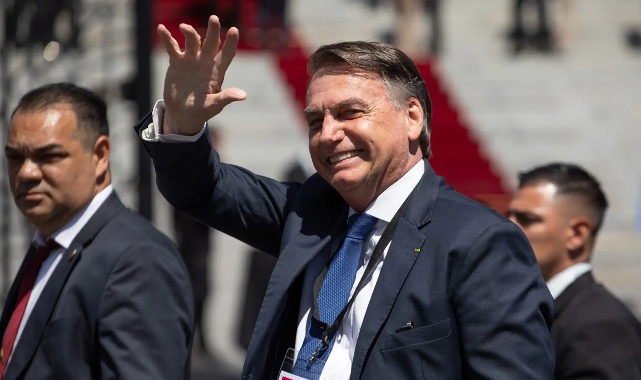 Brazílsky exprezident Jair Bolsonaro.