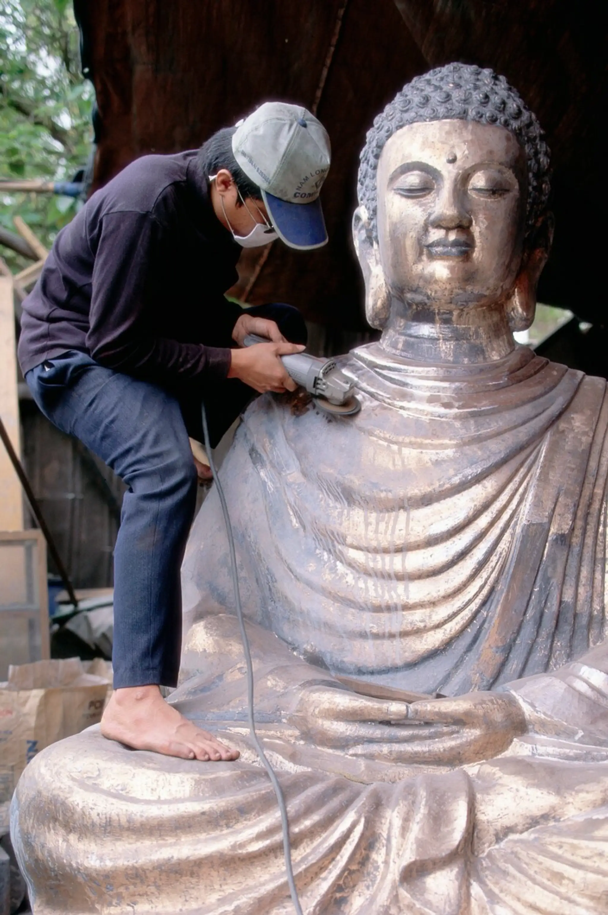 Socha Buddhu vo Vietname.