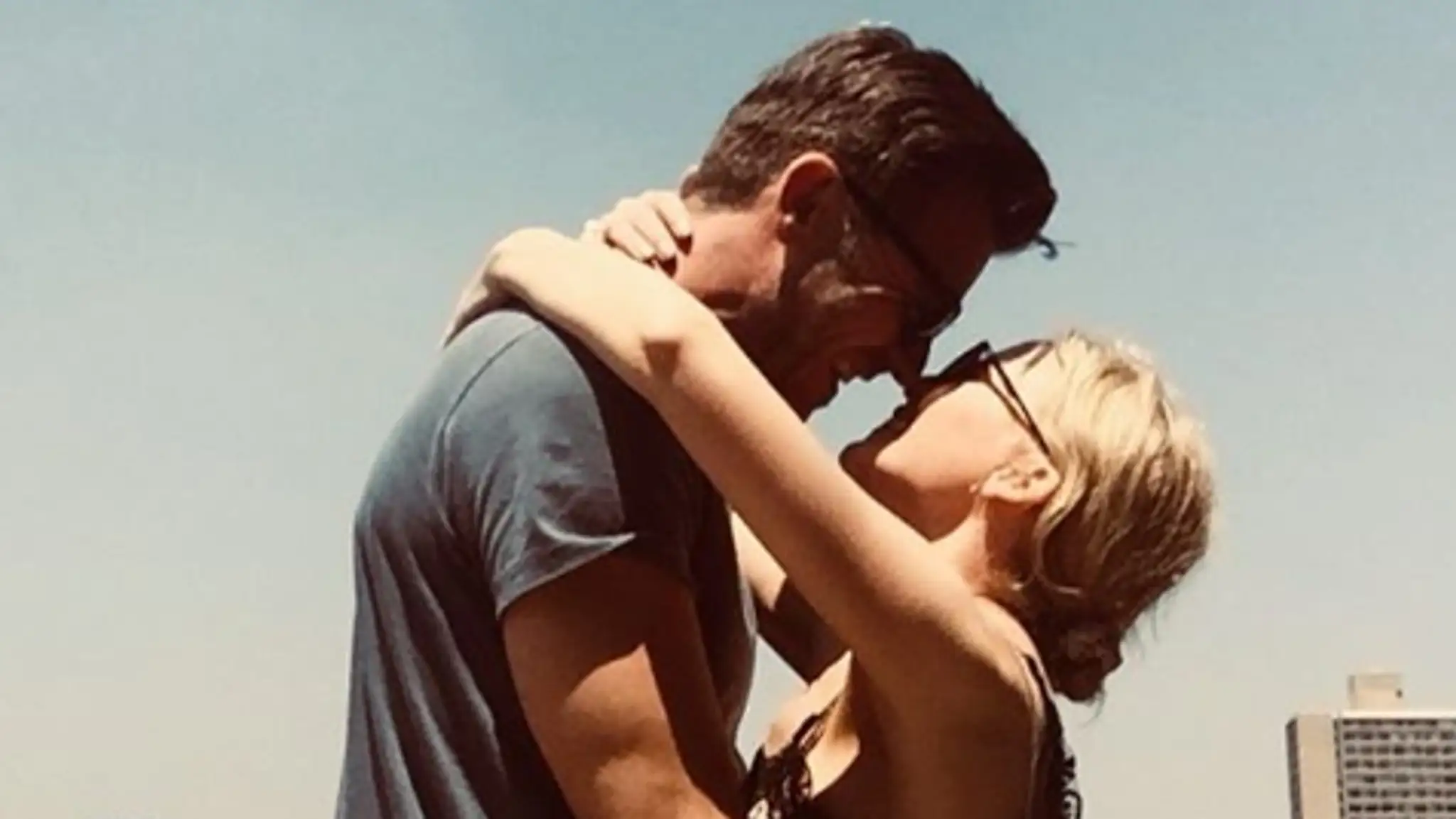 Kylie Minogue s Paulom Solomonsom.