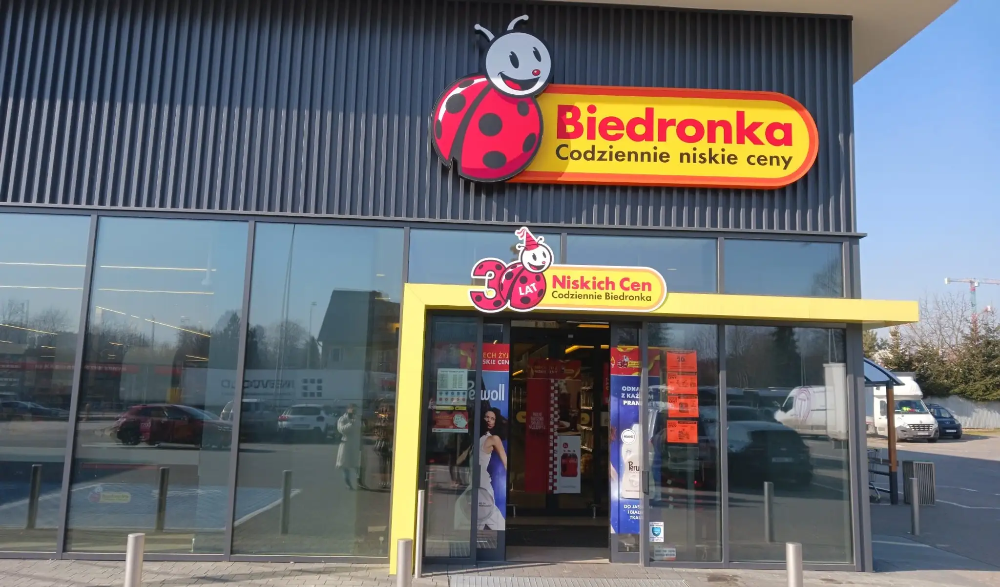 Obchod Biedronka v Krakove 