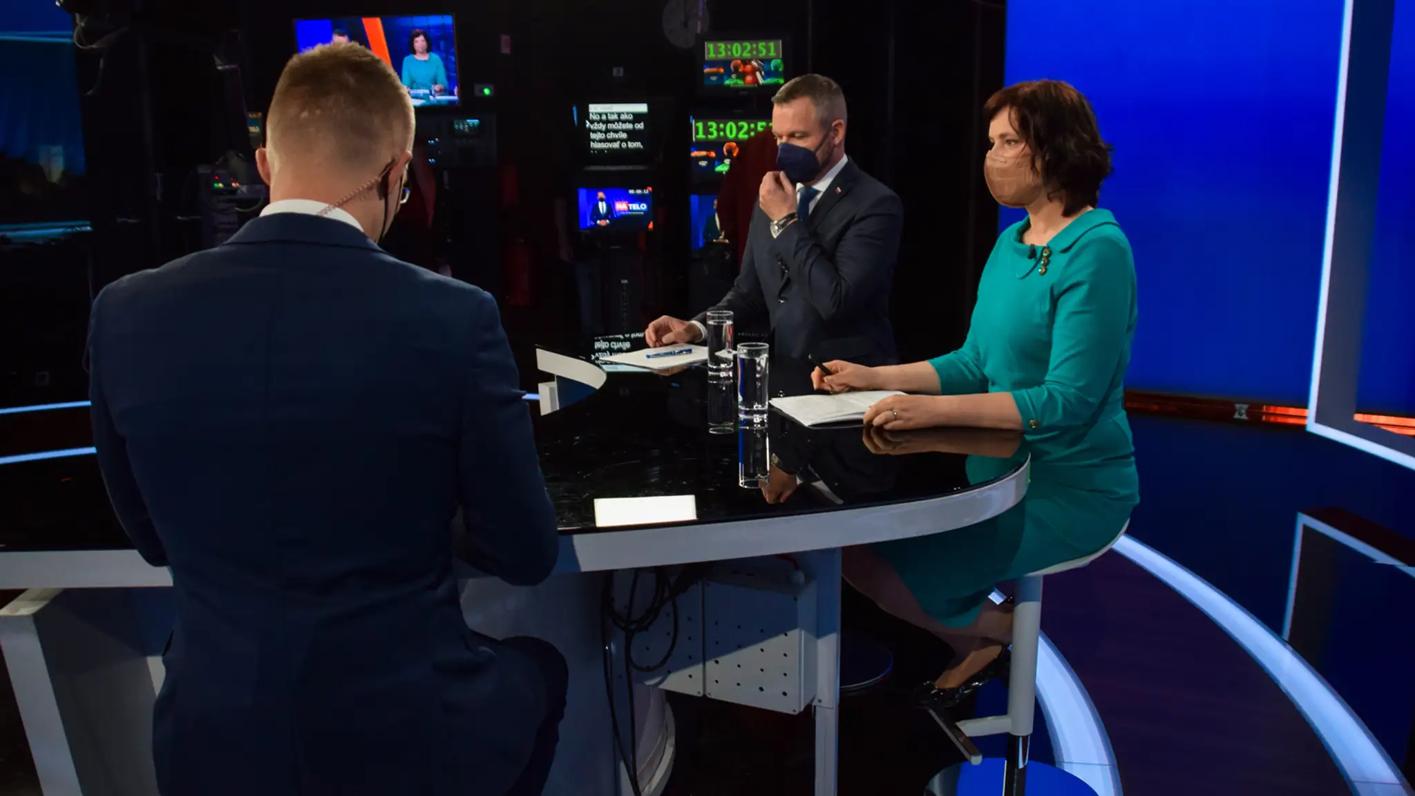 Peter Pellegrini a Veronika Remišová v Na telo.
