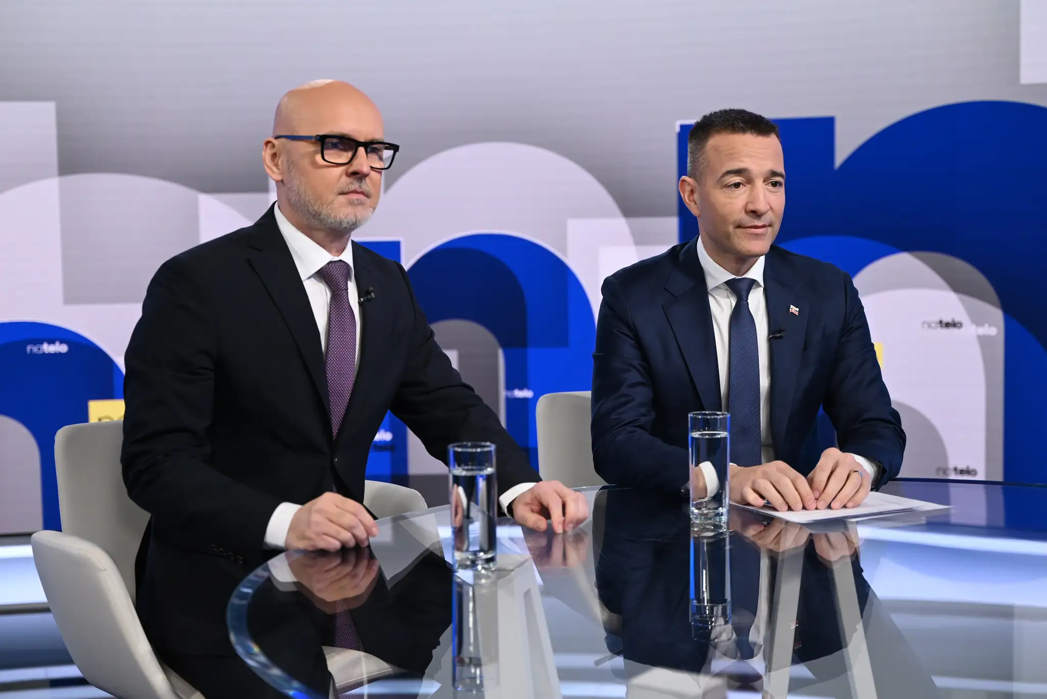 Hosťami relácie Na telo boli minister školstva Tomáš Drucker a predseda SaS Branislav Gröhling