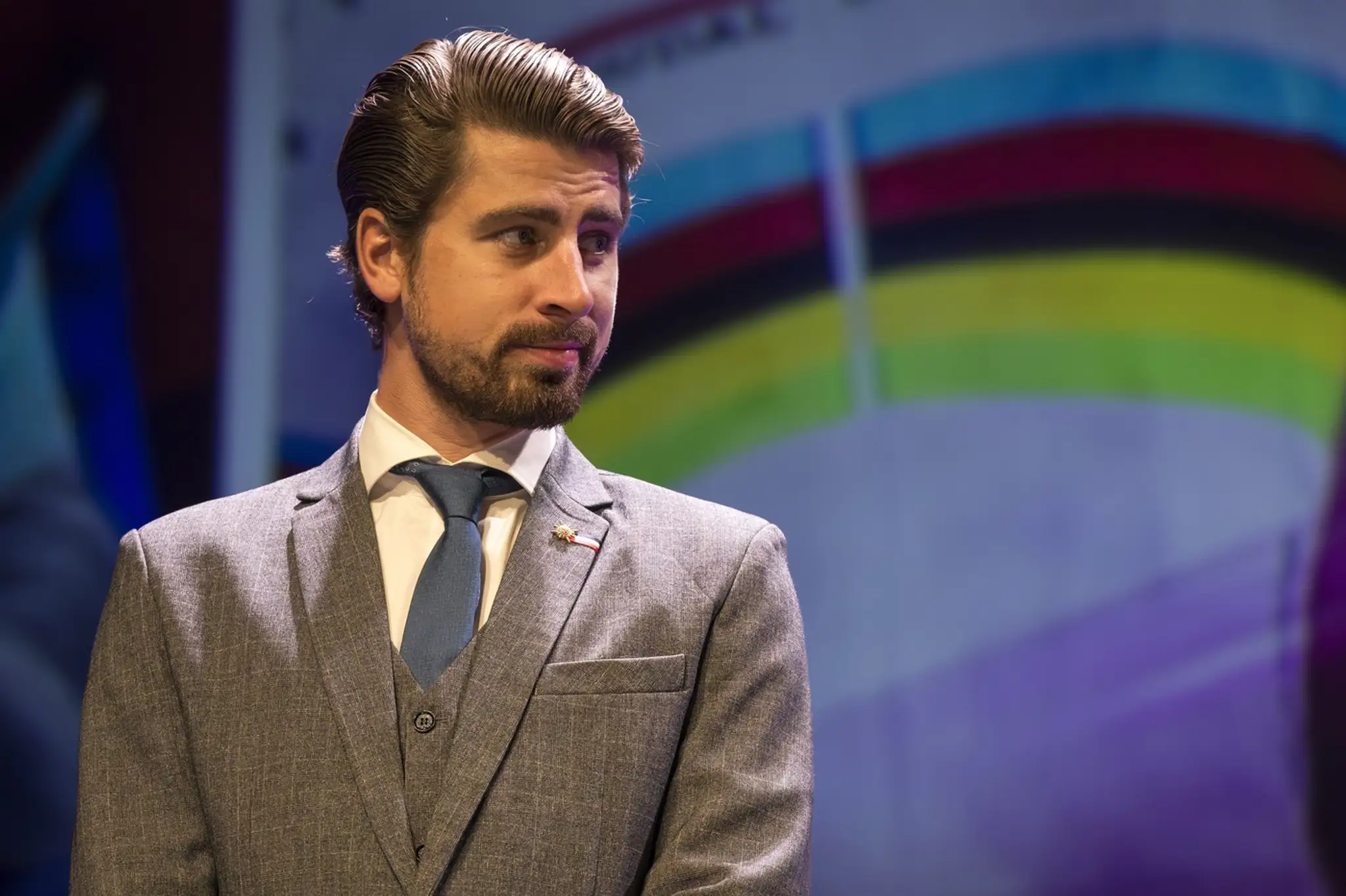Peter Sagan na galavečeri Flandrien v roku 2023
