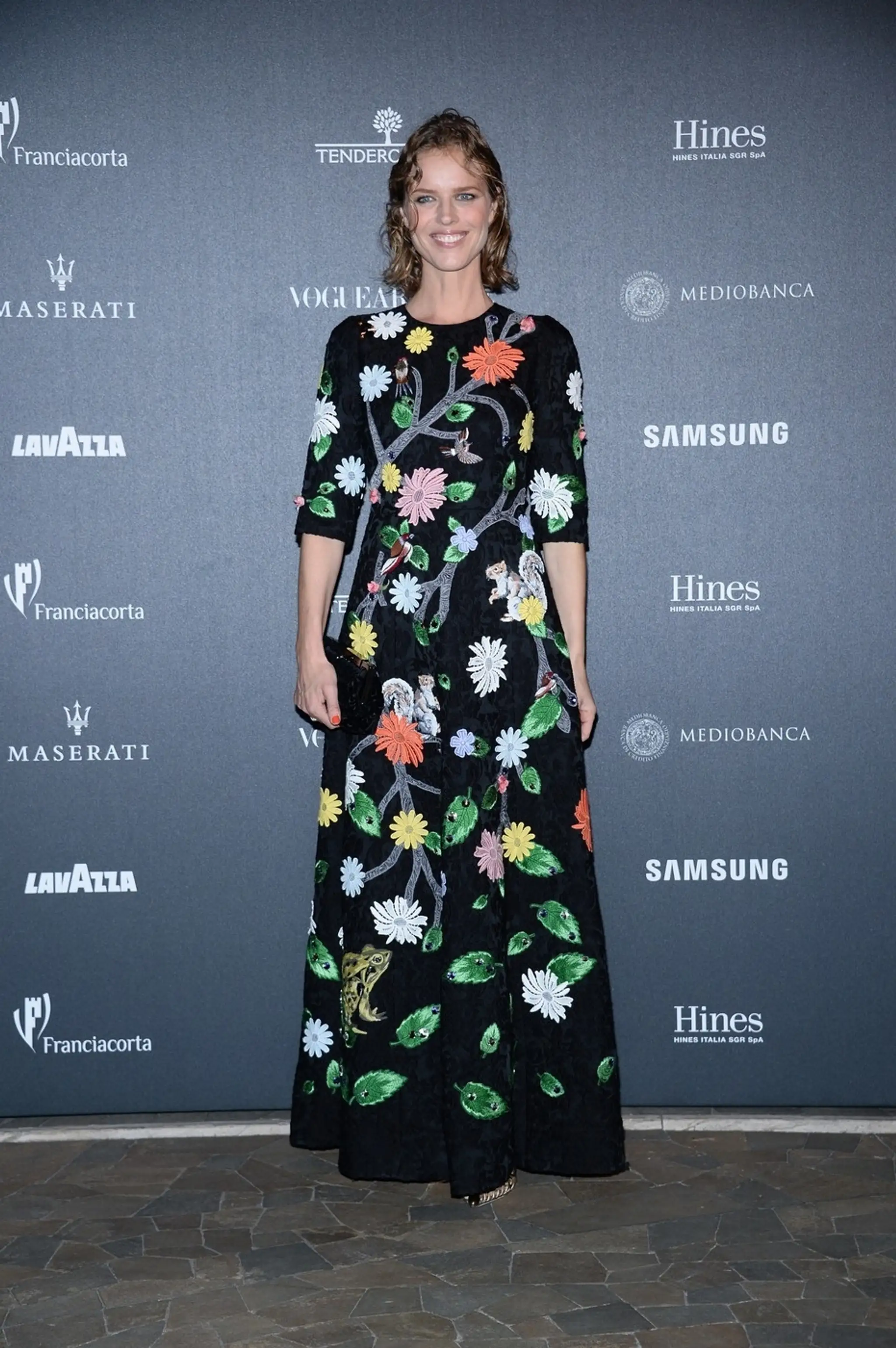 Eva Herzigová na Vogue party 