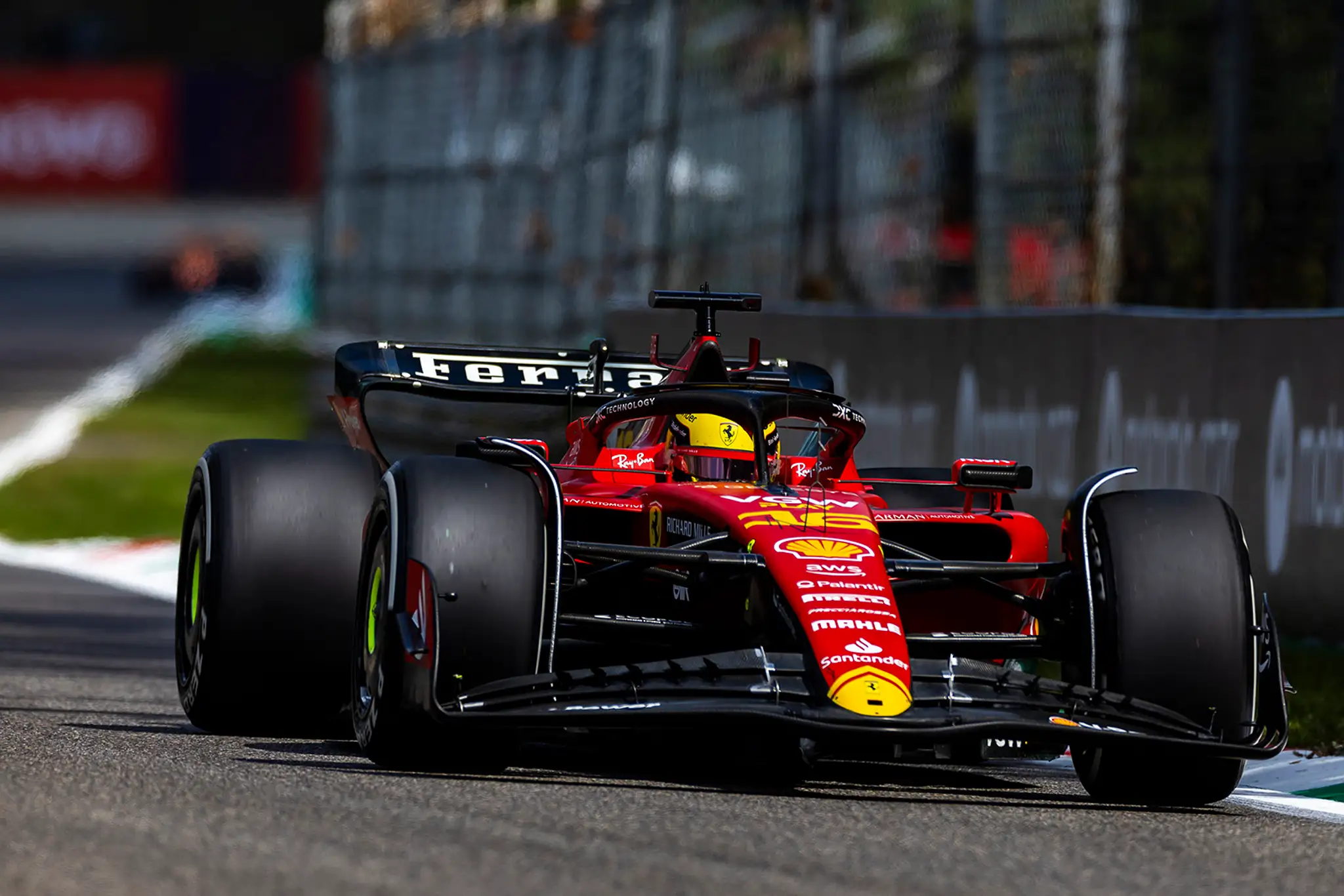 Charles Leclerc na Ferrari