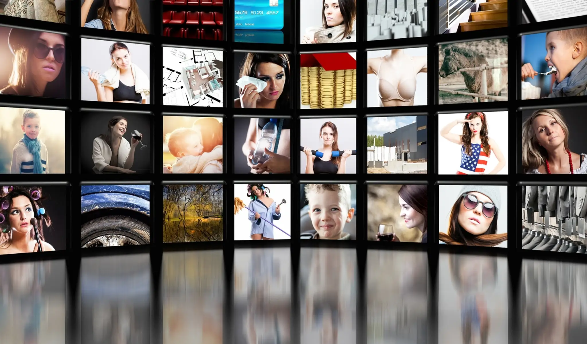 Televízory - ilustračné foto