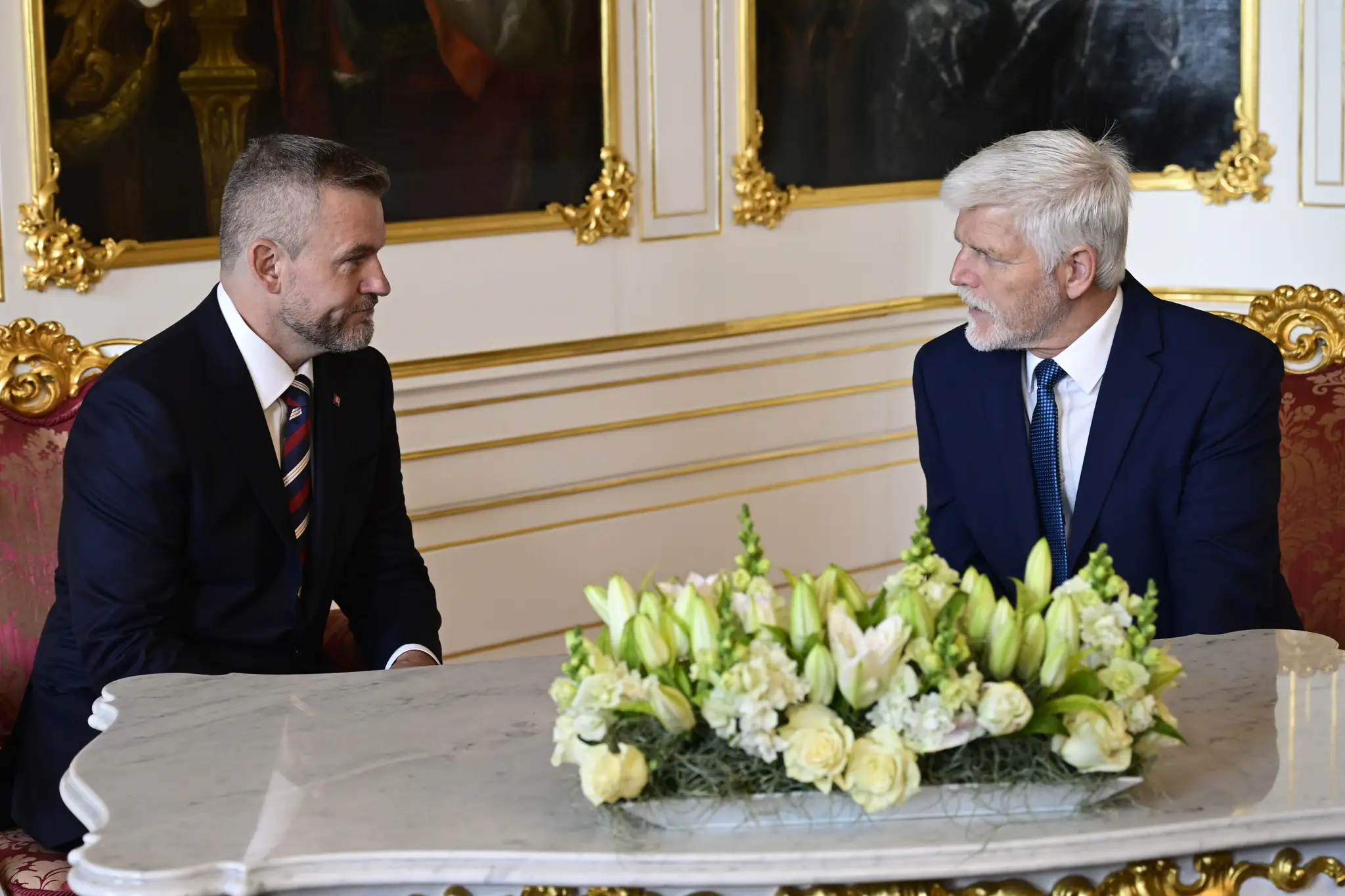 Peter Pellegrini a Petr Pavel