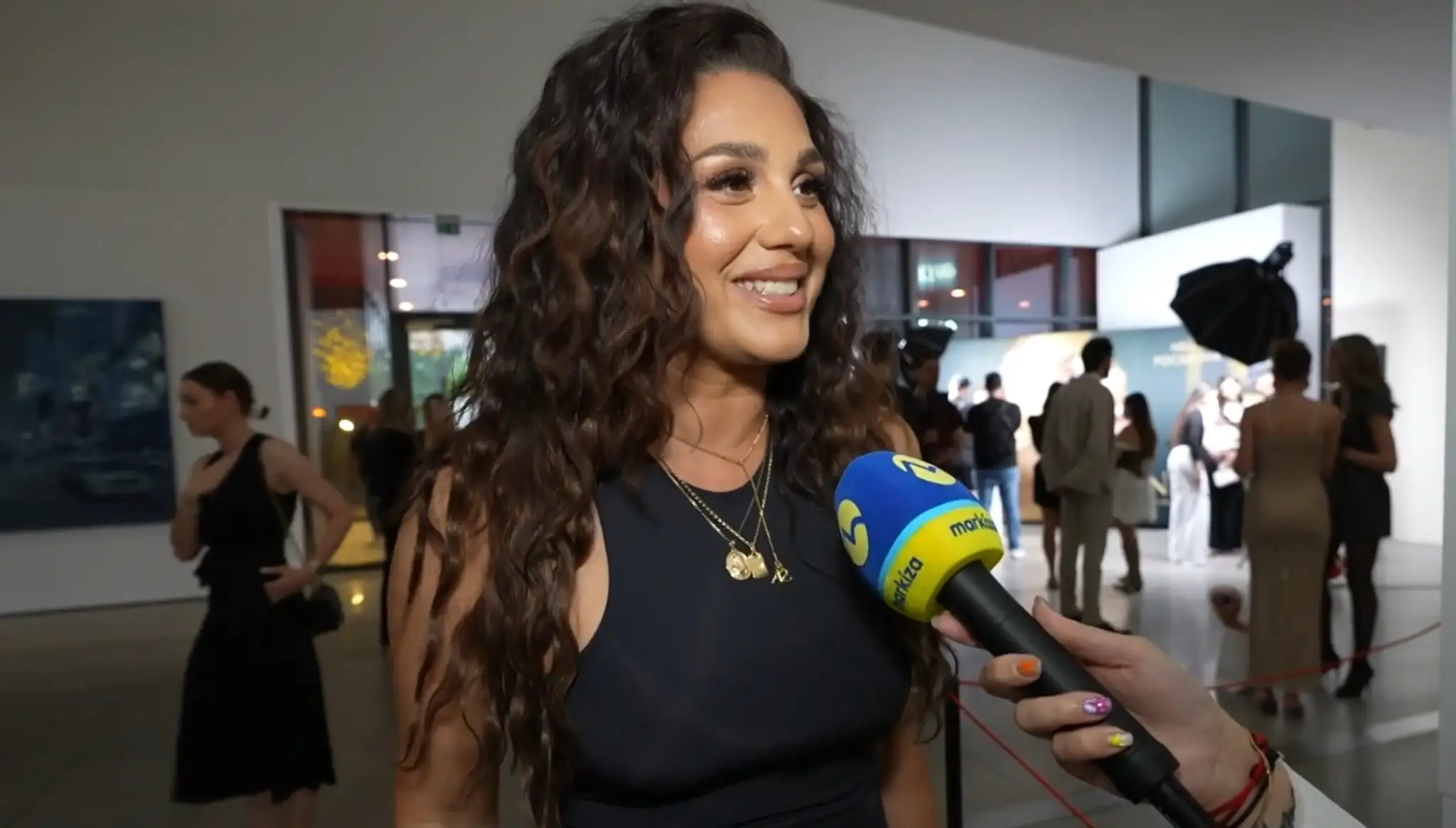 Anita Soul na krste albumu Nely Pociskovej.