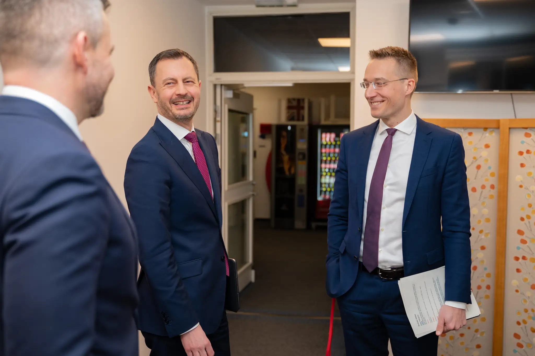 Peter Pellegrini a Eduard Heger v relácii Na telo.