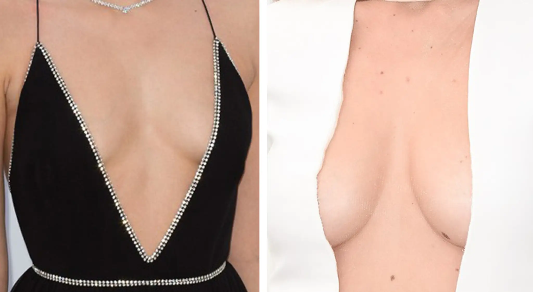 Výstrihy na amfAR Gala v Cannes.
