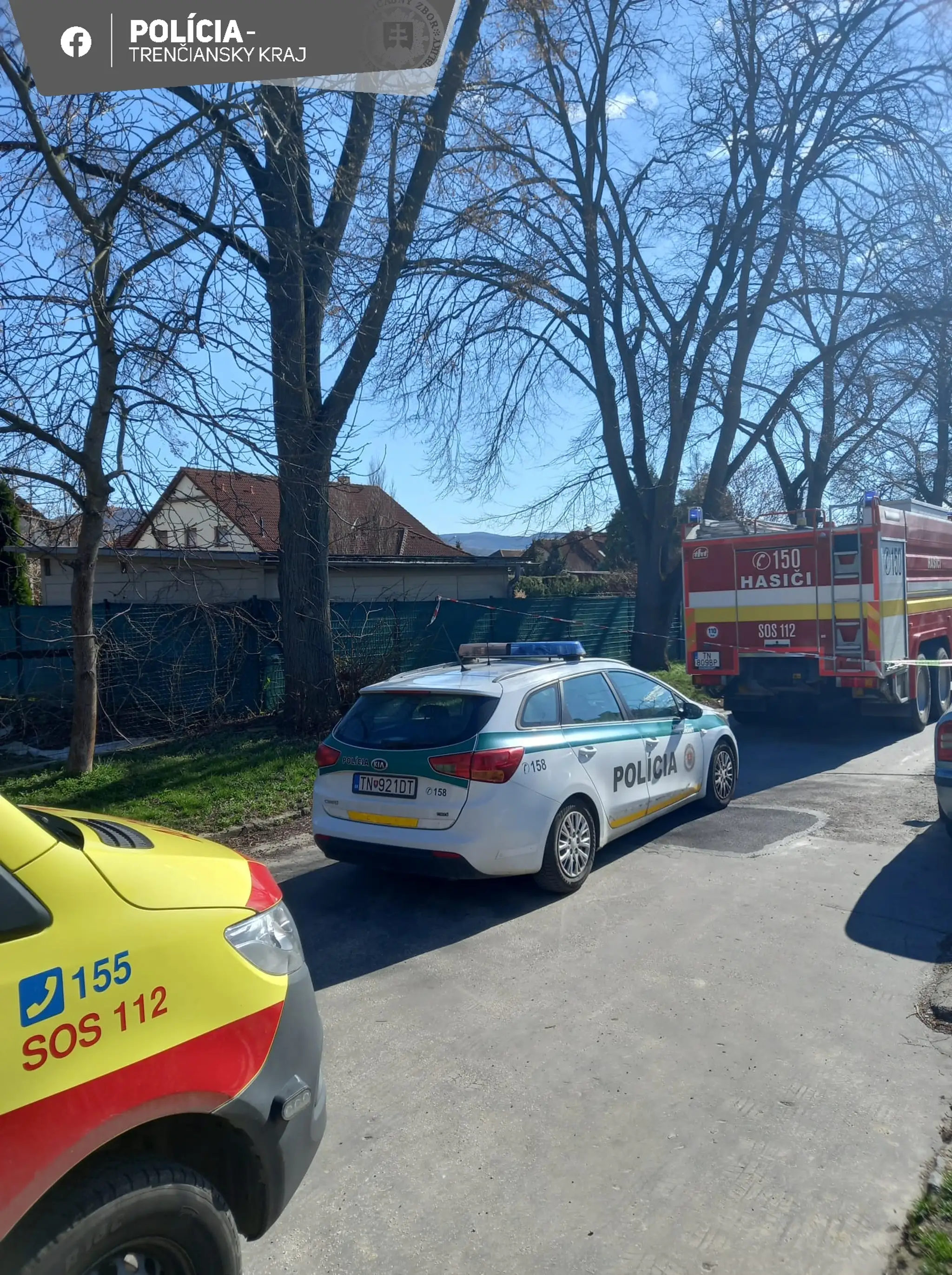 Požiar v Dubnici nad Váhom