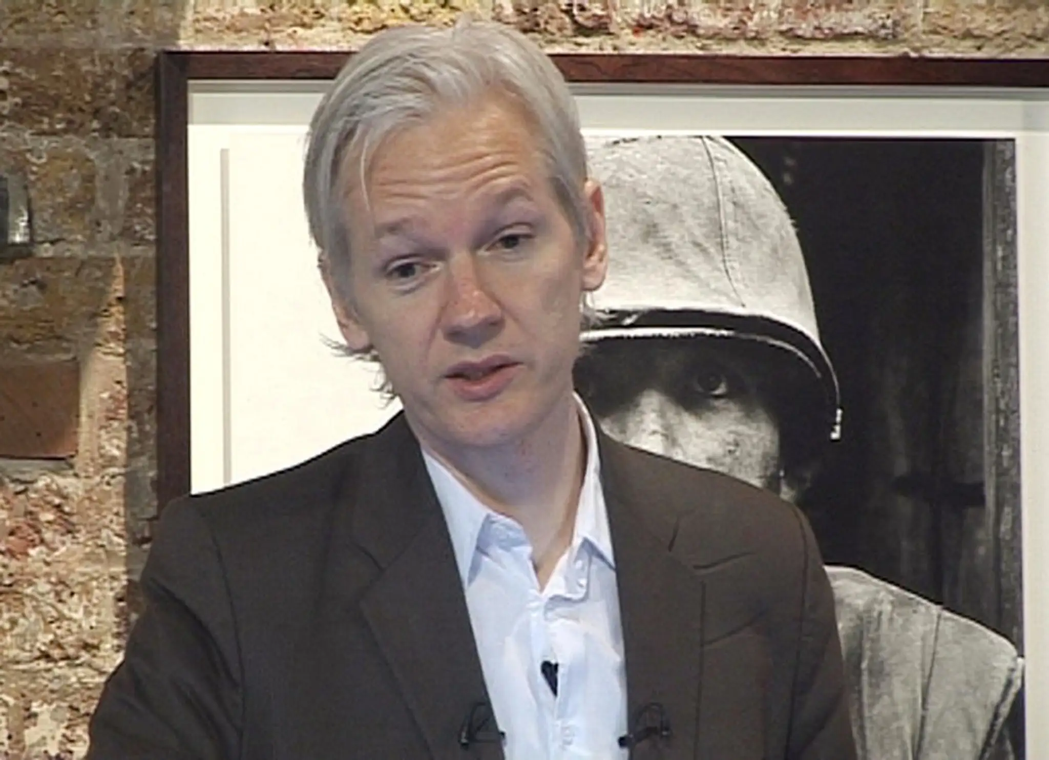 Julian Assange.