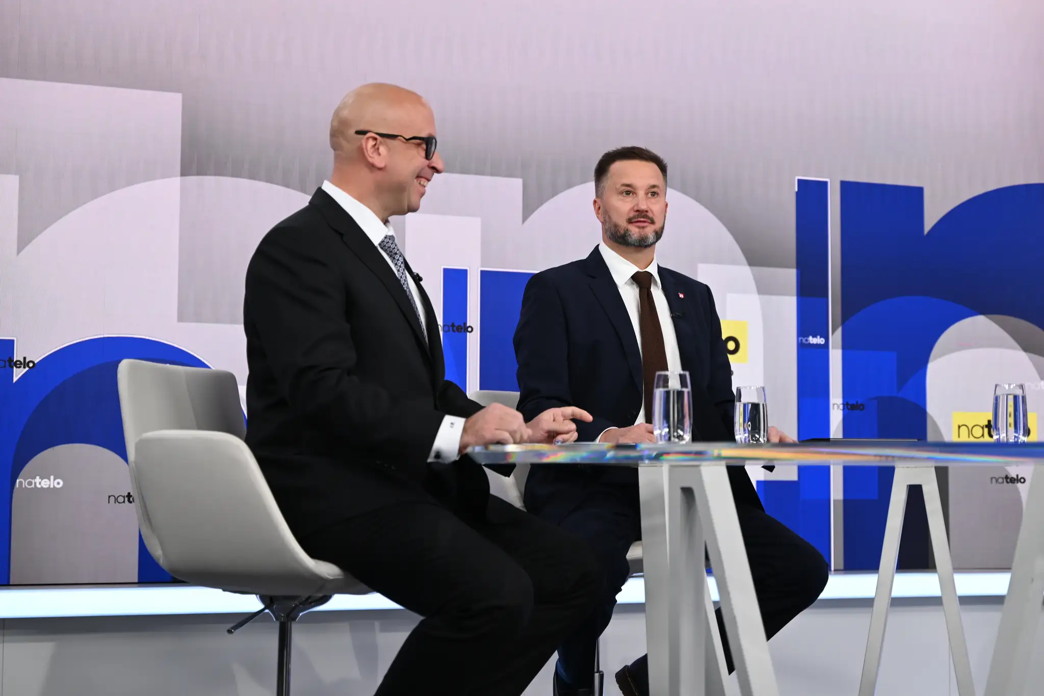 Matúš Vallo a Jozef Ráž v relácii Na telo