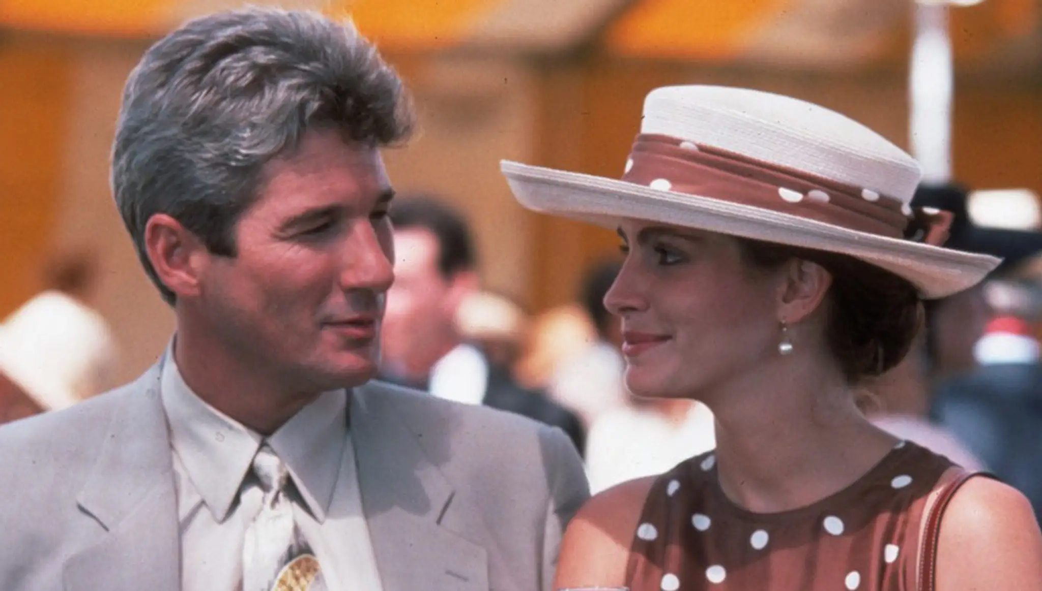 Julia Roberts a Richard Gere vo filme Pretty Woman.