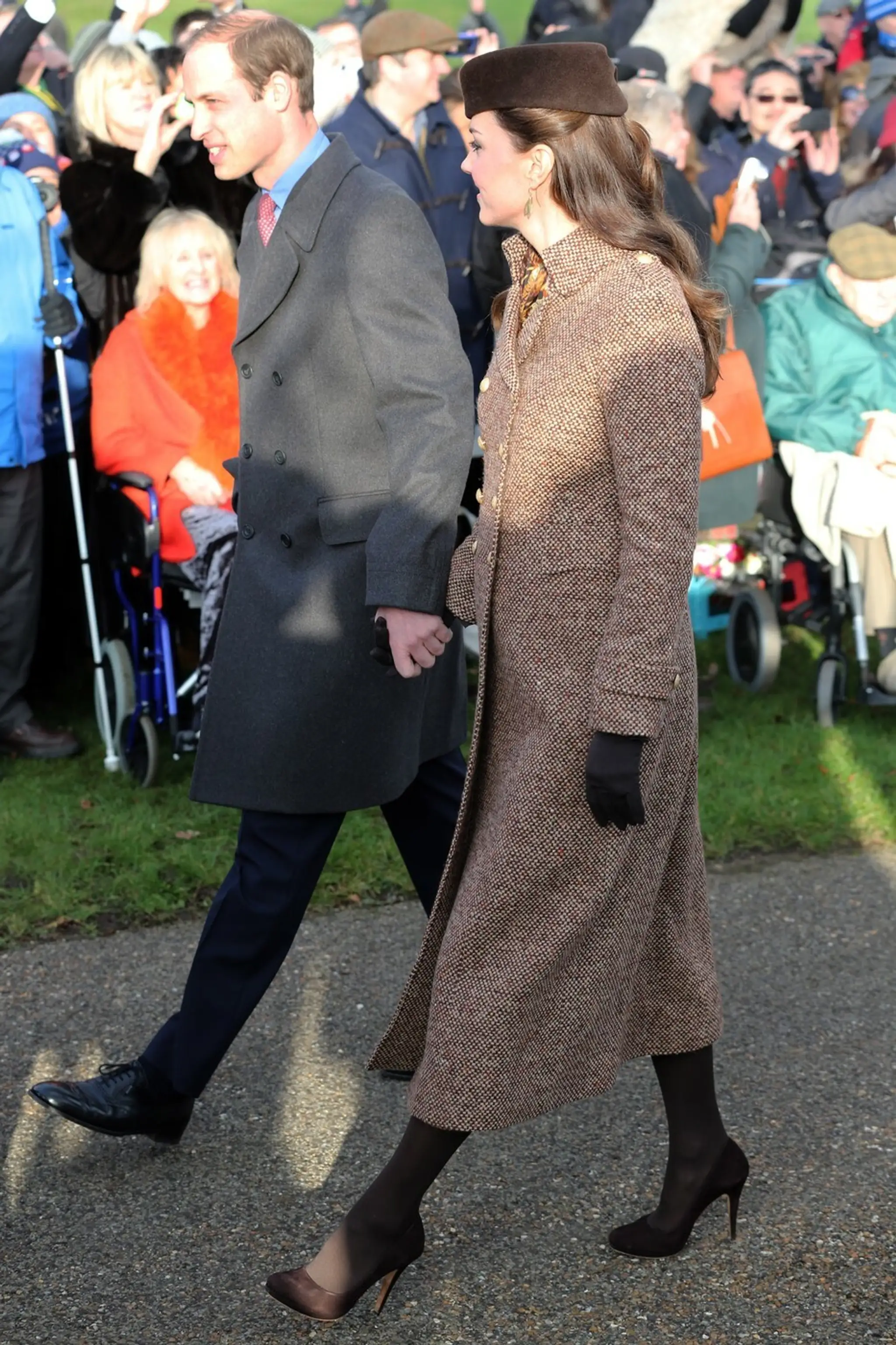 Kate a William na vianočnej bohoslužbe.
