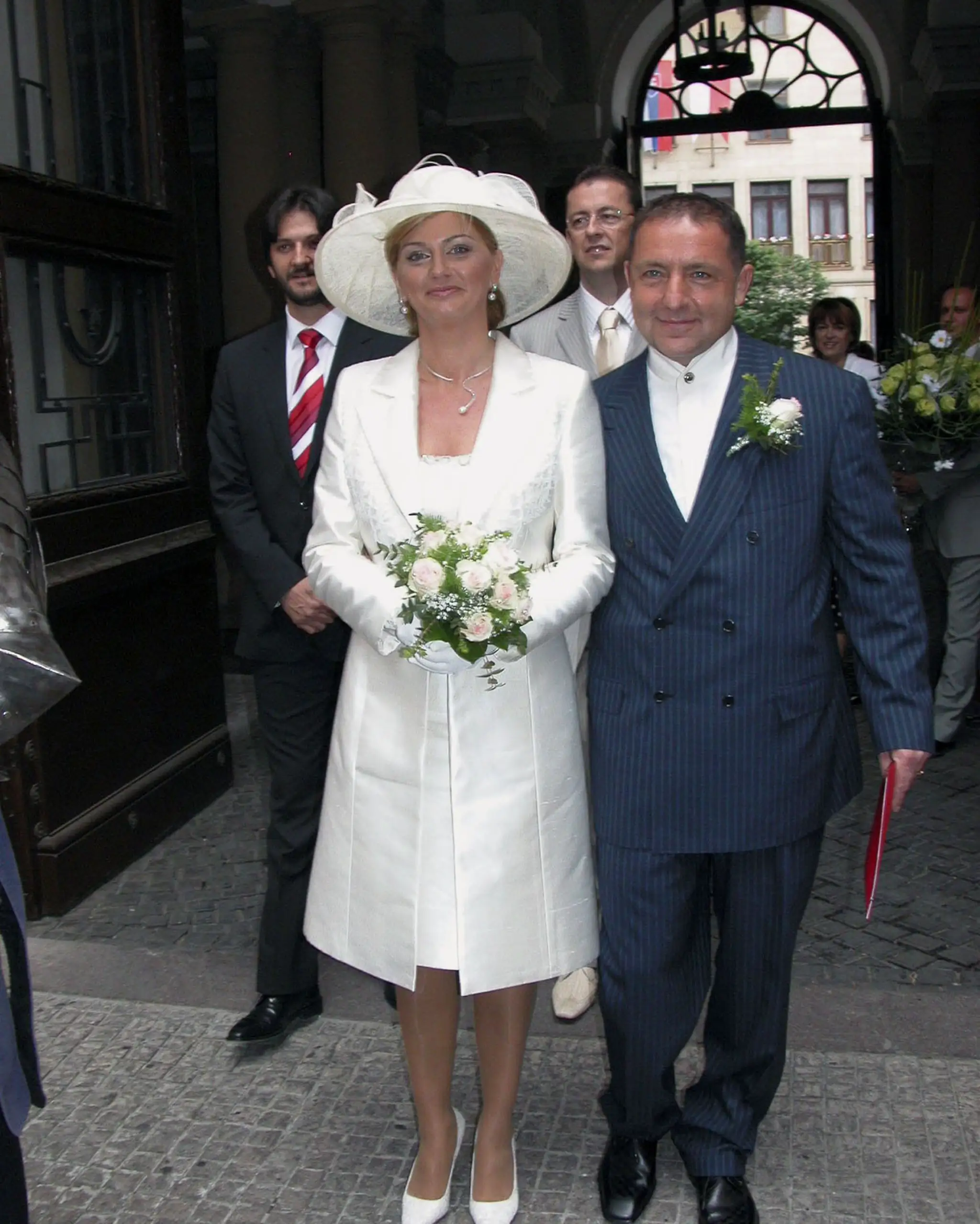 Monika Beňová a Fedor Flašík sa zobrali v roku 2006. 