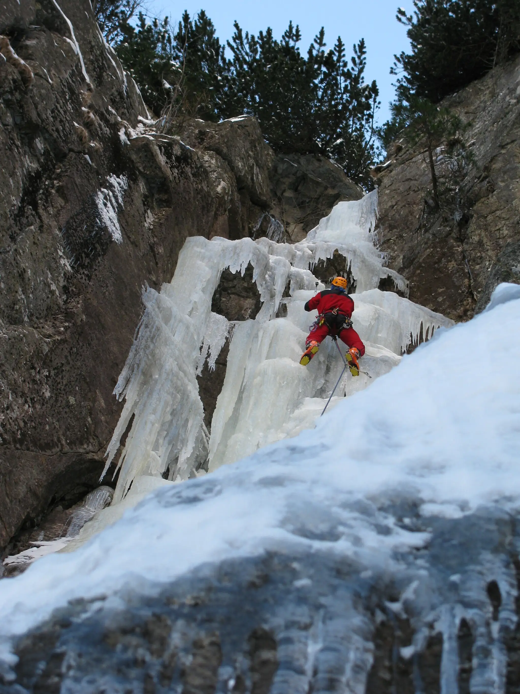Ice Climbing Course Maltatal.