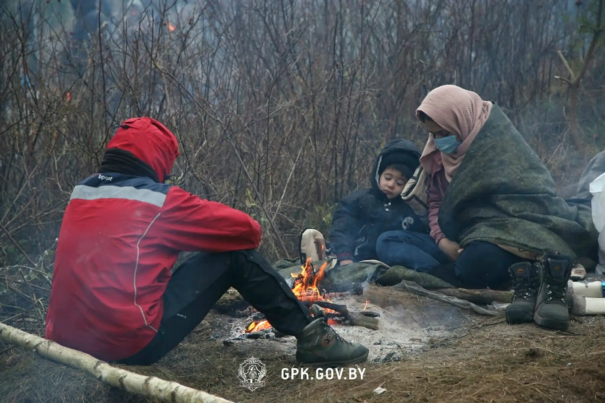 Migranti na bielorusko-poľských hraniciach