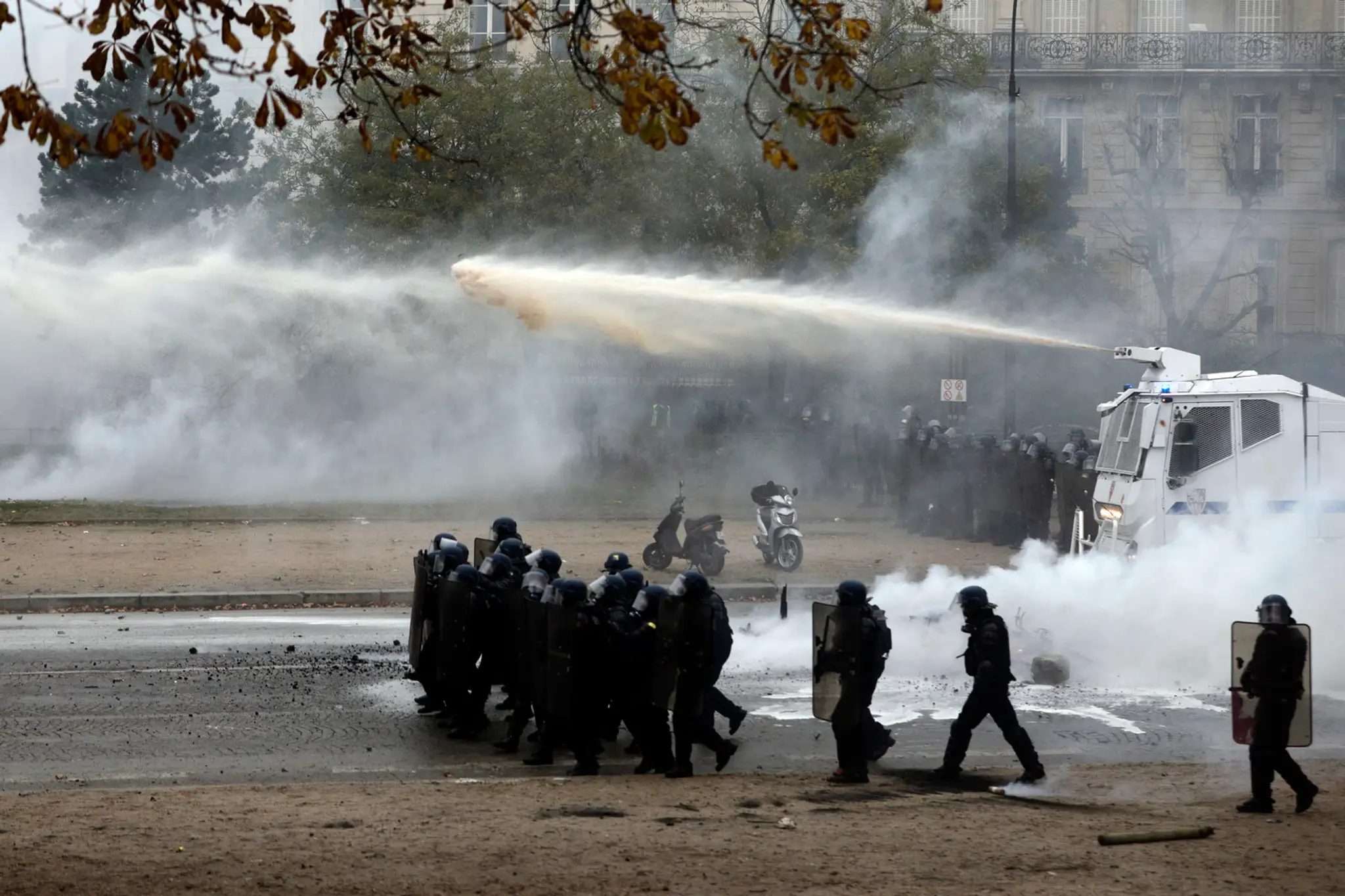 Protest vo Francúzsku.