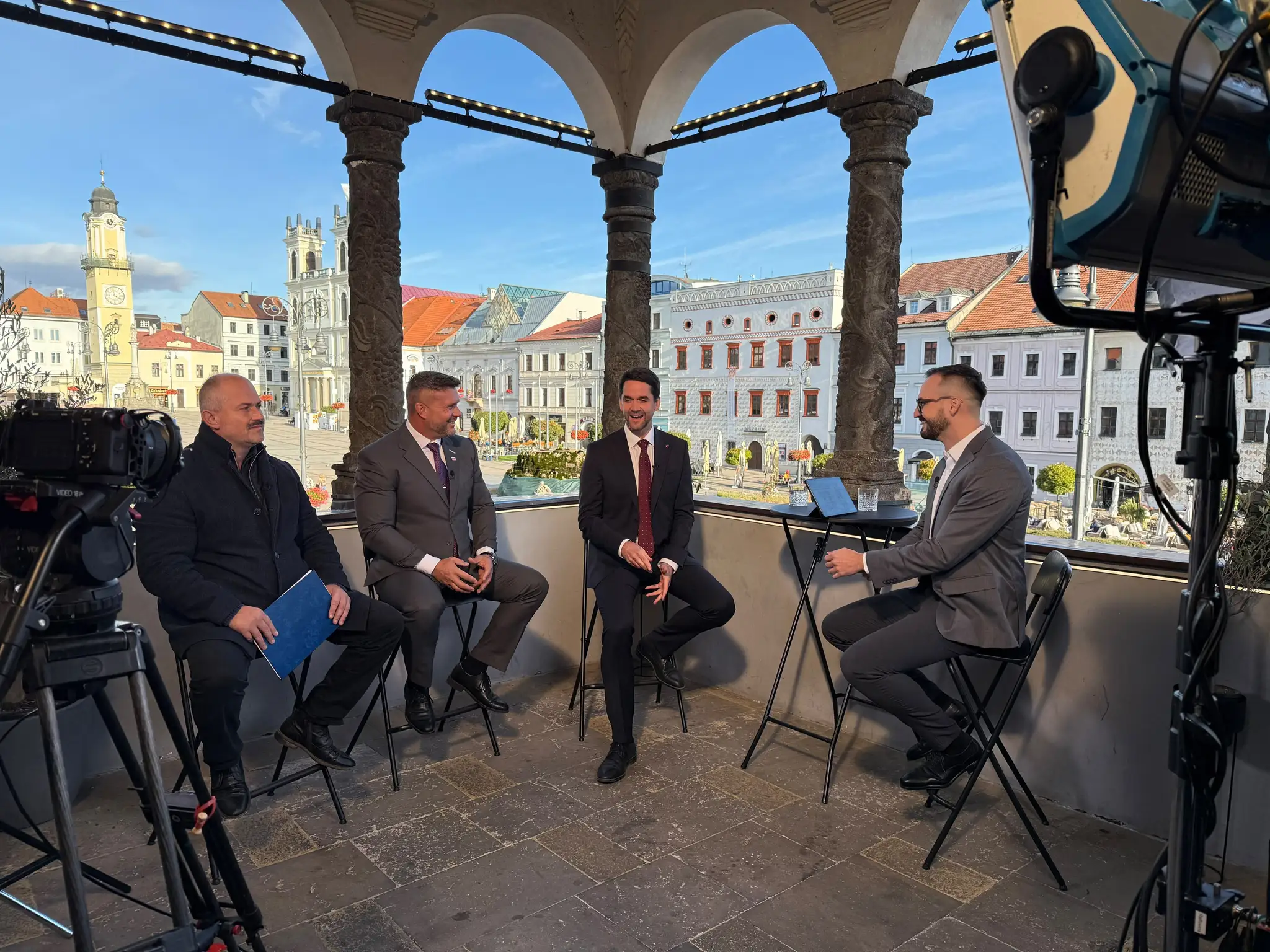 V predvolebnej diskusii sa stretli Ondrej Lunter, Marián Kotleba a Miroslav Suja.