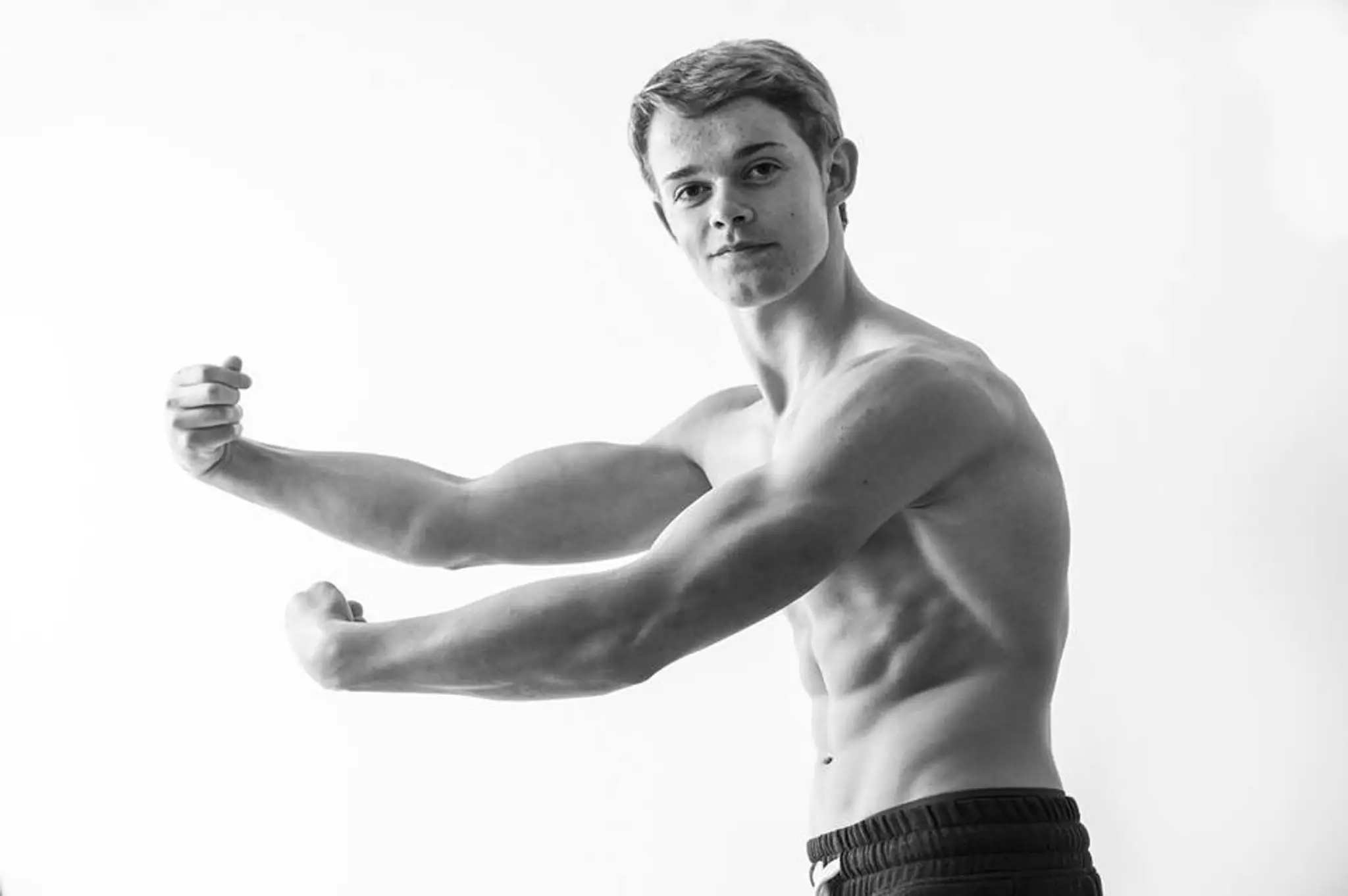 Najmladší súťažný kulturista v Británií Cosmo Taylor