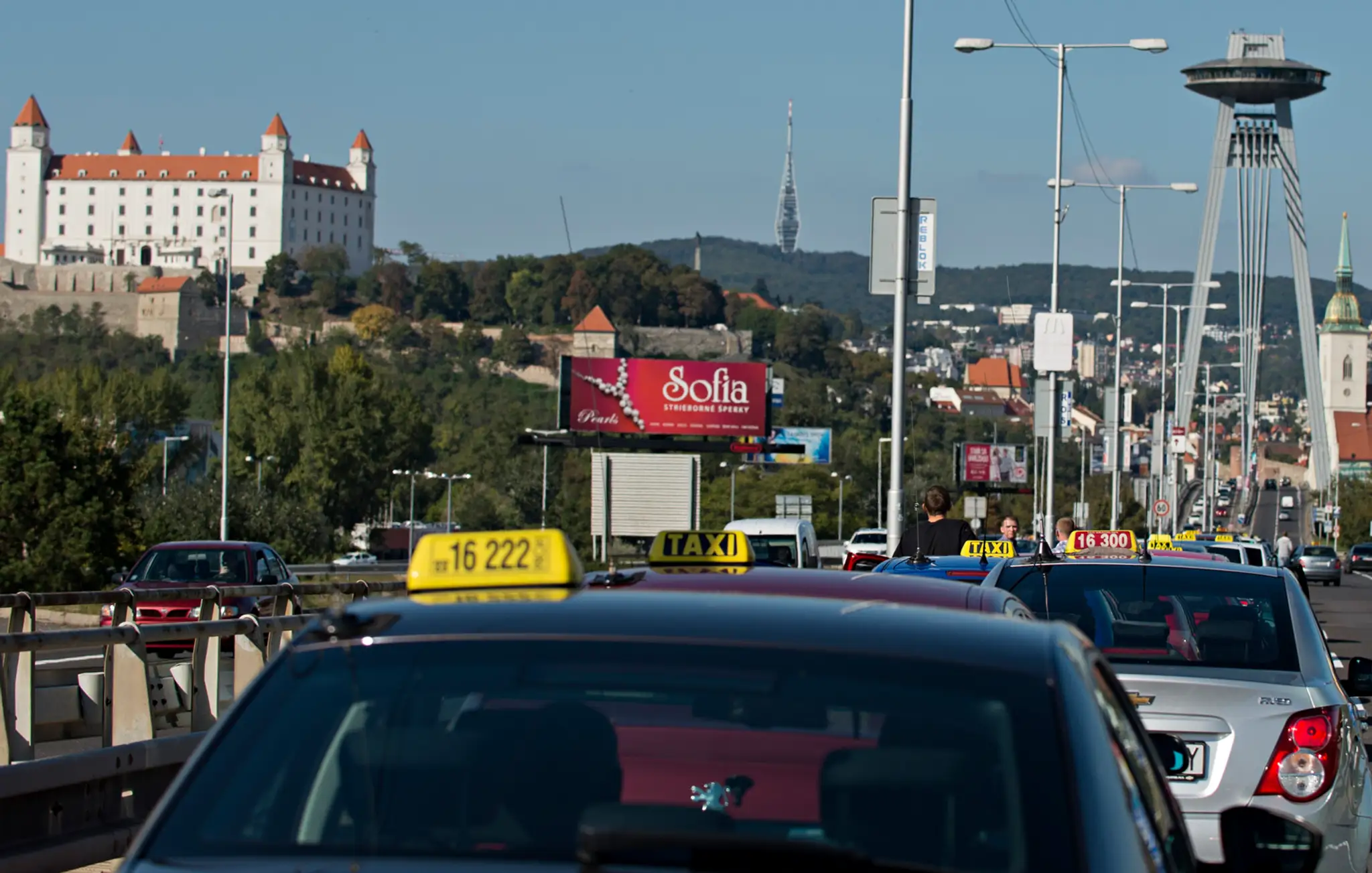 Protest proti Uberu