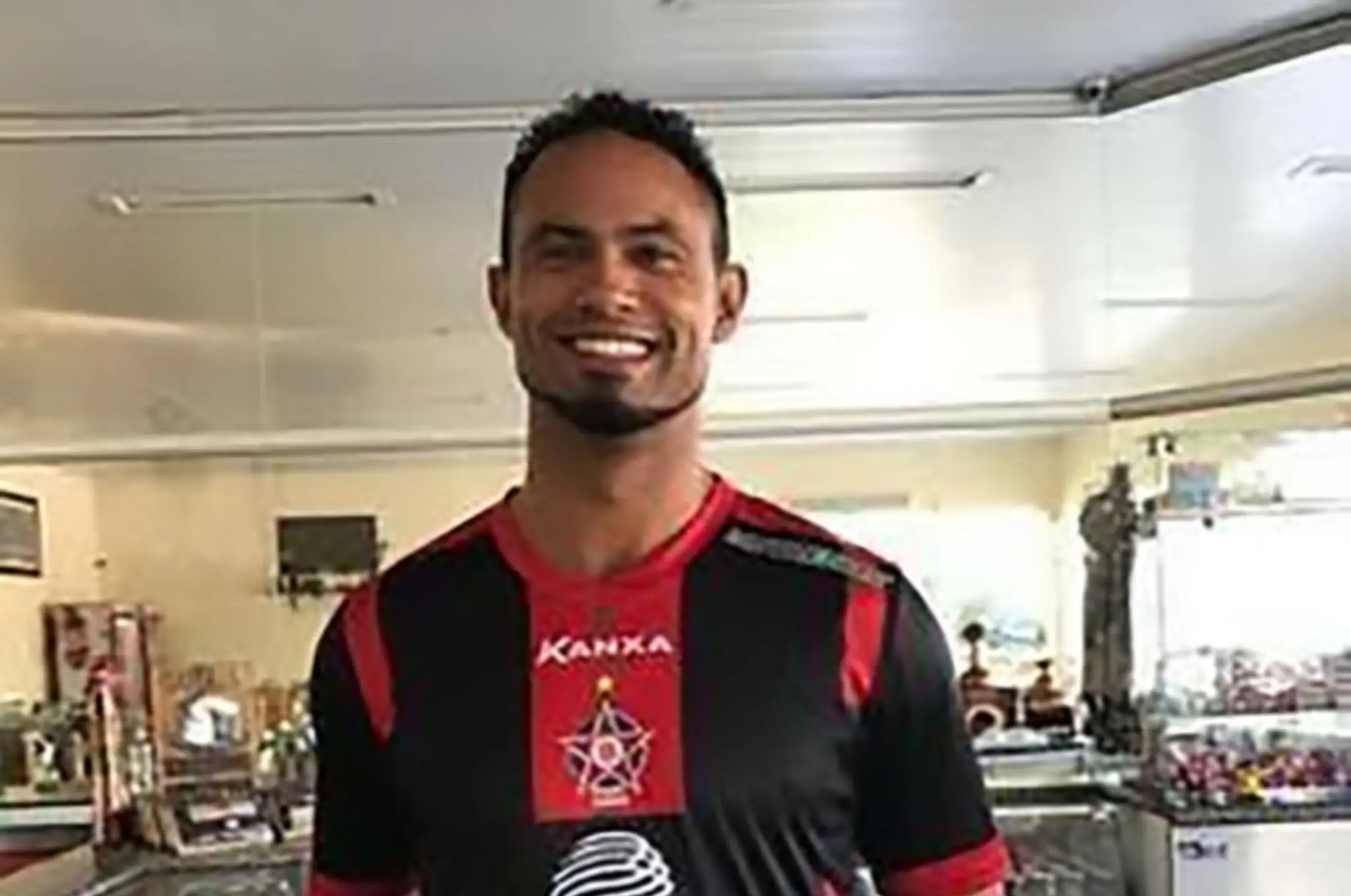 Bruno Fernandes de Souza v drese svojho zamestnávateľa Boa Esporte.