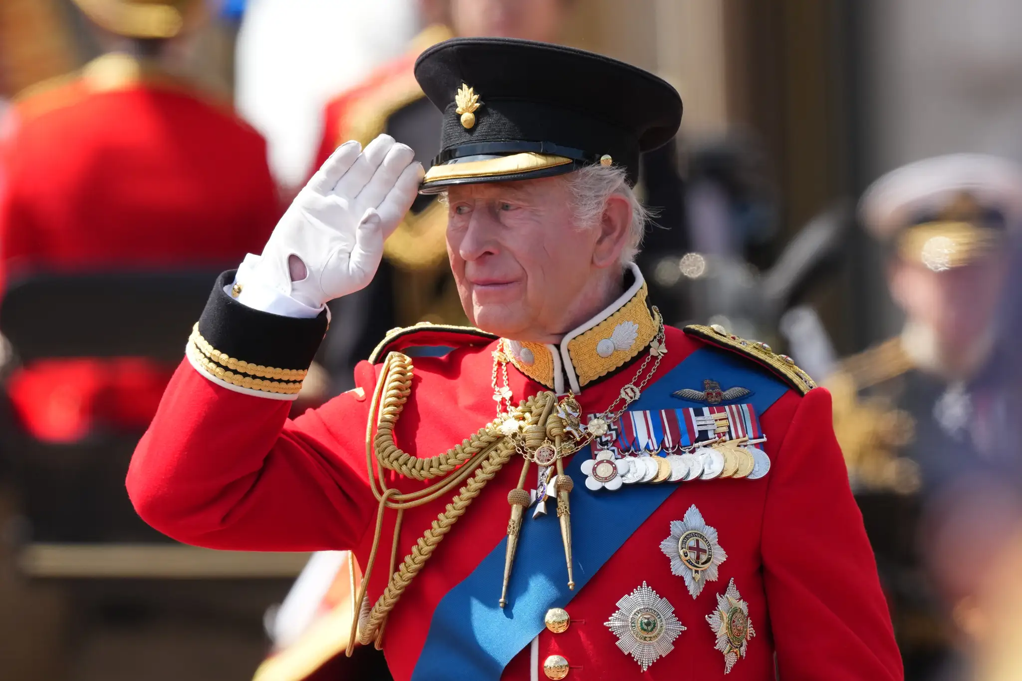 Trooping The Colour.