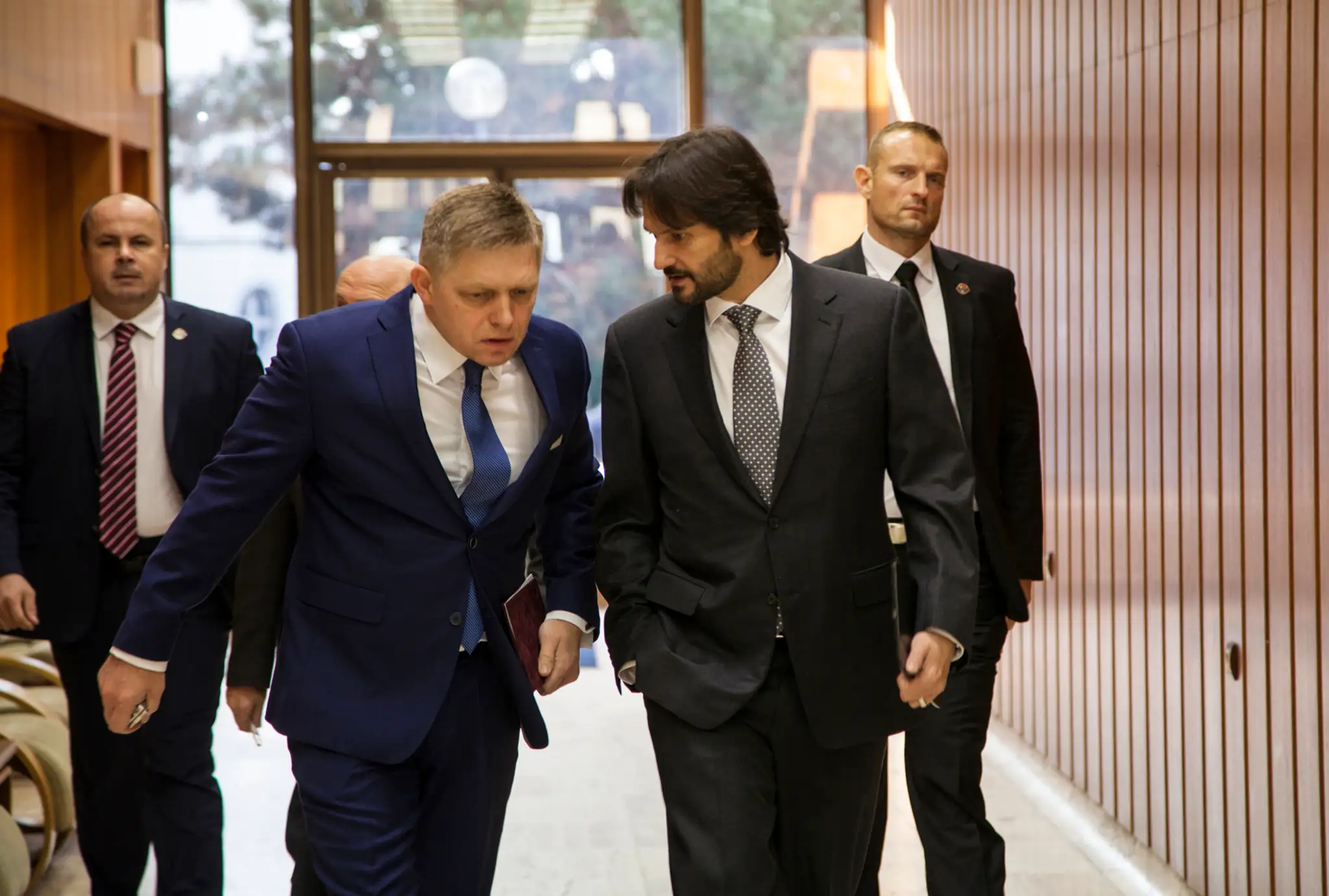 Robert Fico a Robert Kaliňák.
