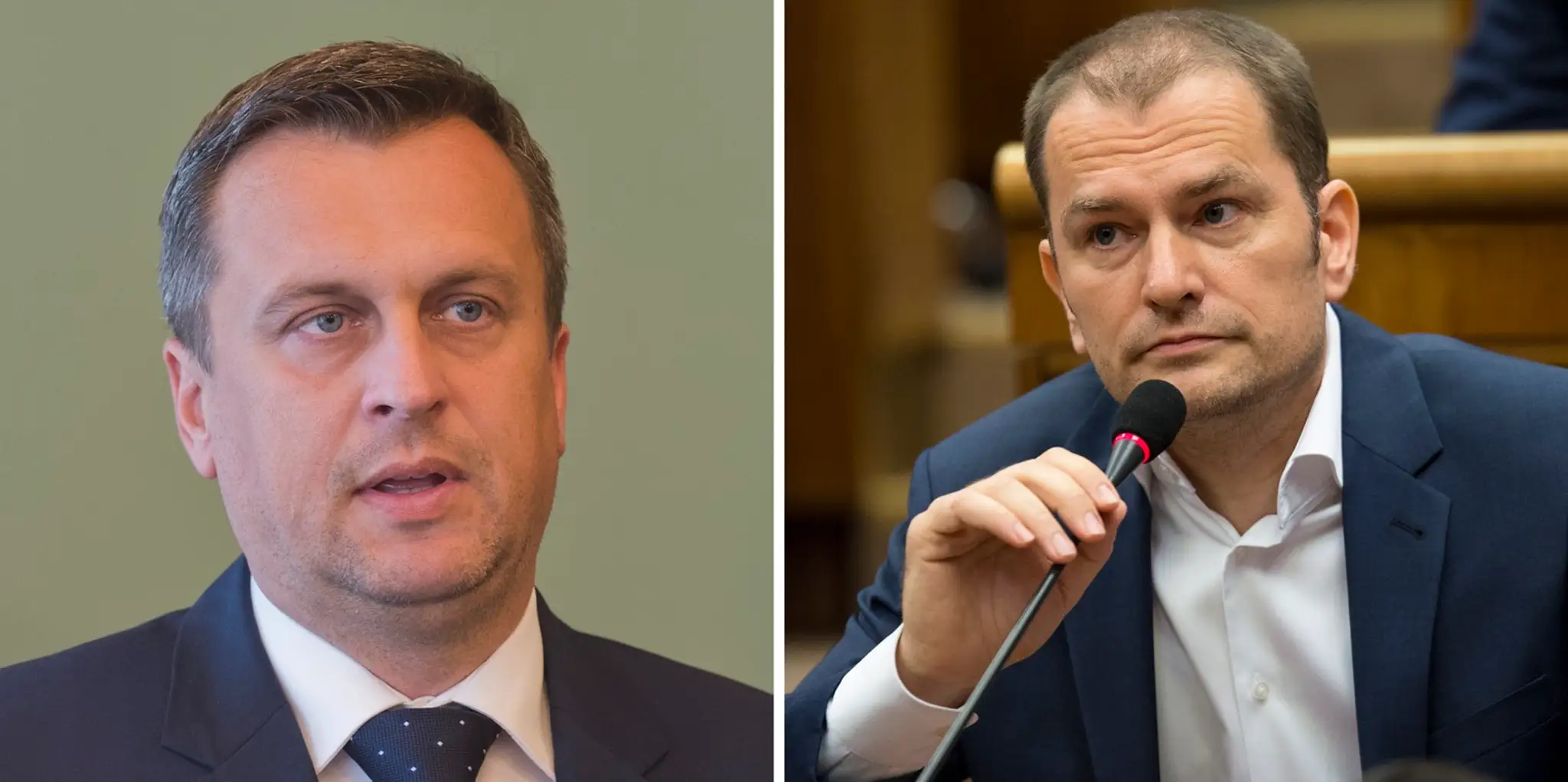 Andrej Danko a Igor Matovič