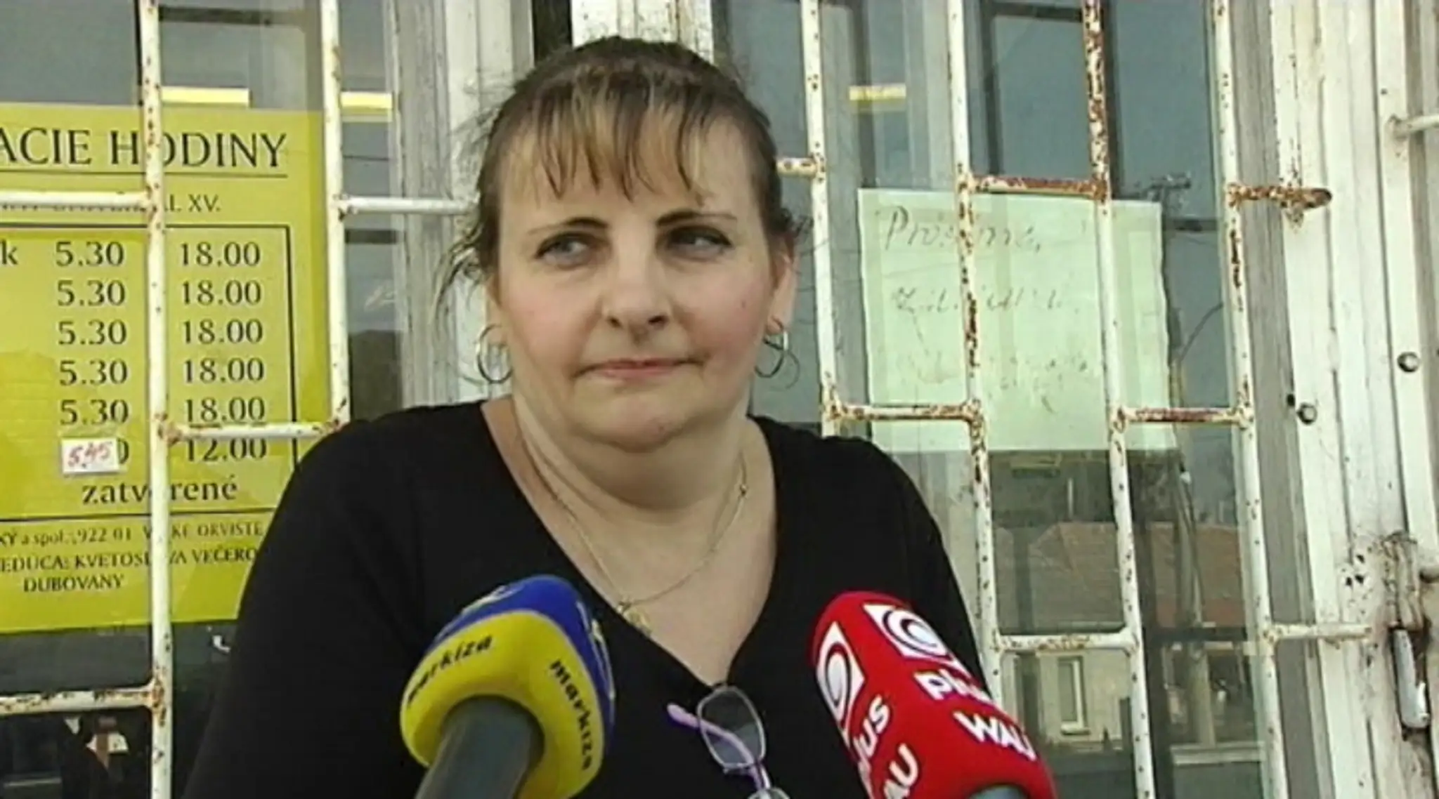Prepadnutá predavačka v Dubovanoch