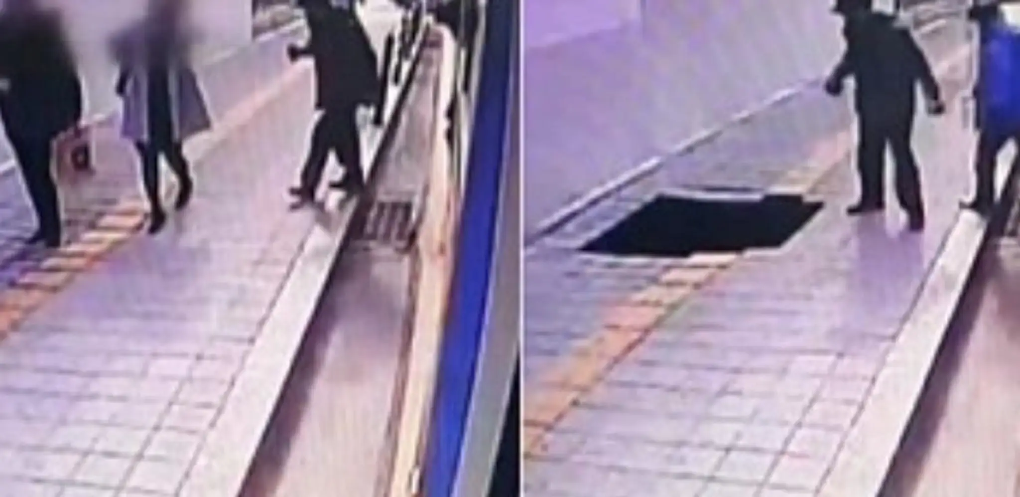 Vystúpili z autobusu a prepadli sa do trojmetrovej diery.
