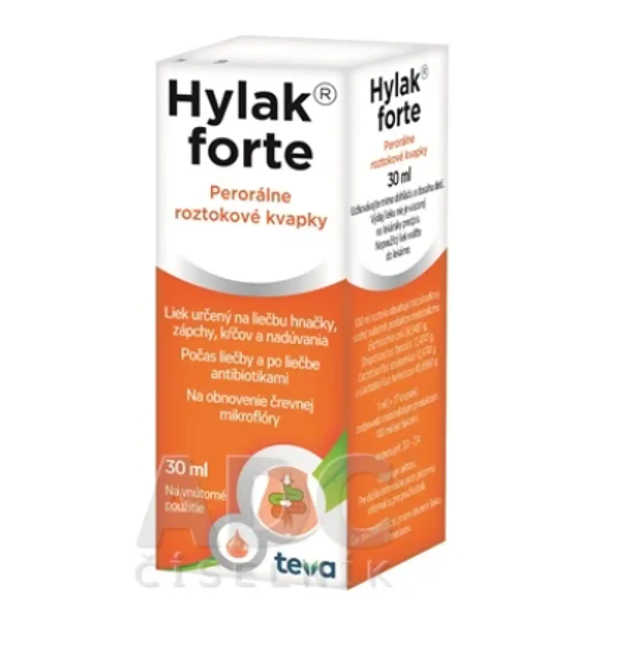 Hylak forte gto por (liek.skl.hnedá) 1x30 ml