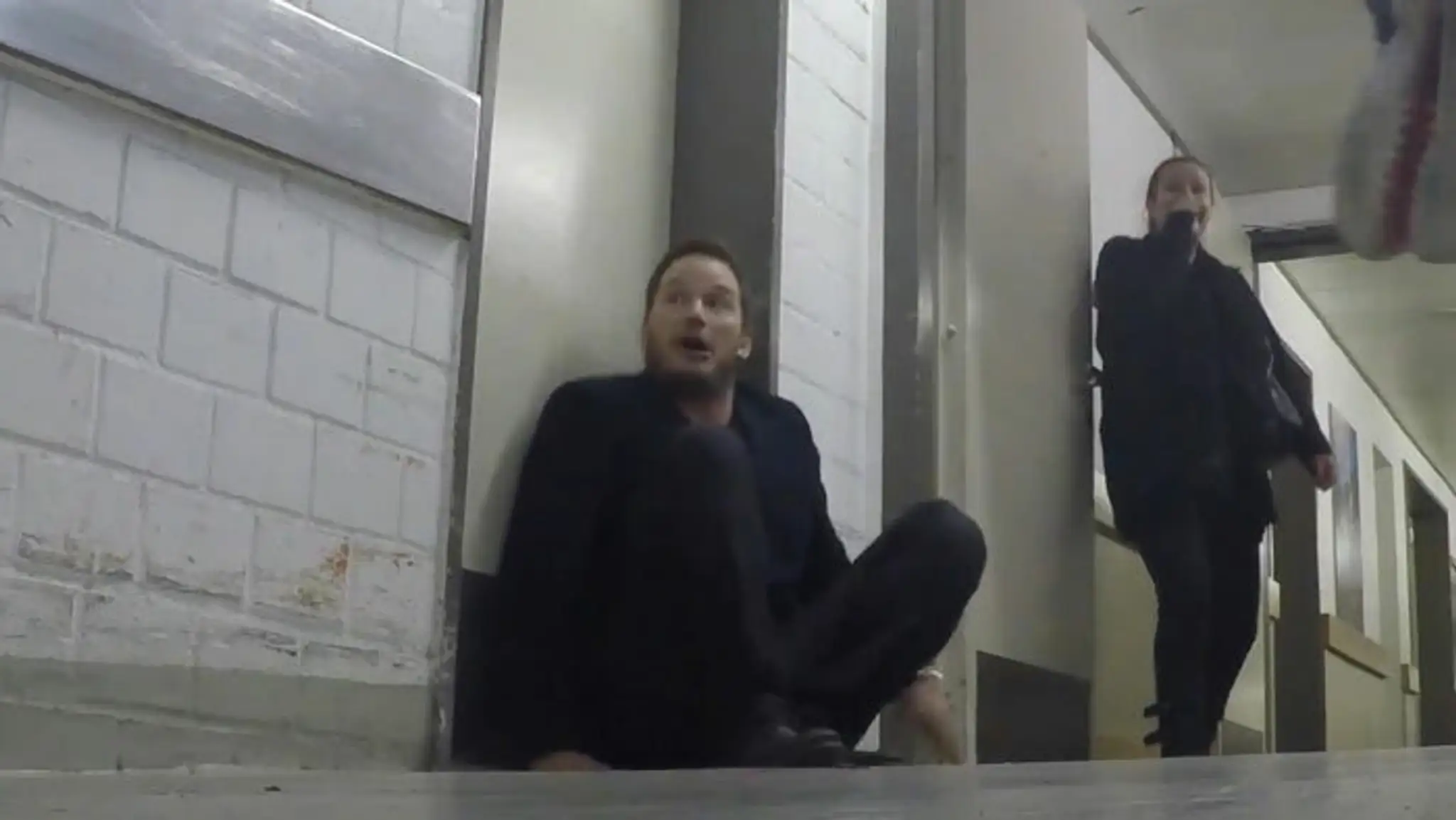 Vystrašený Chris Pratt