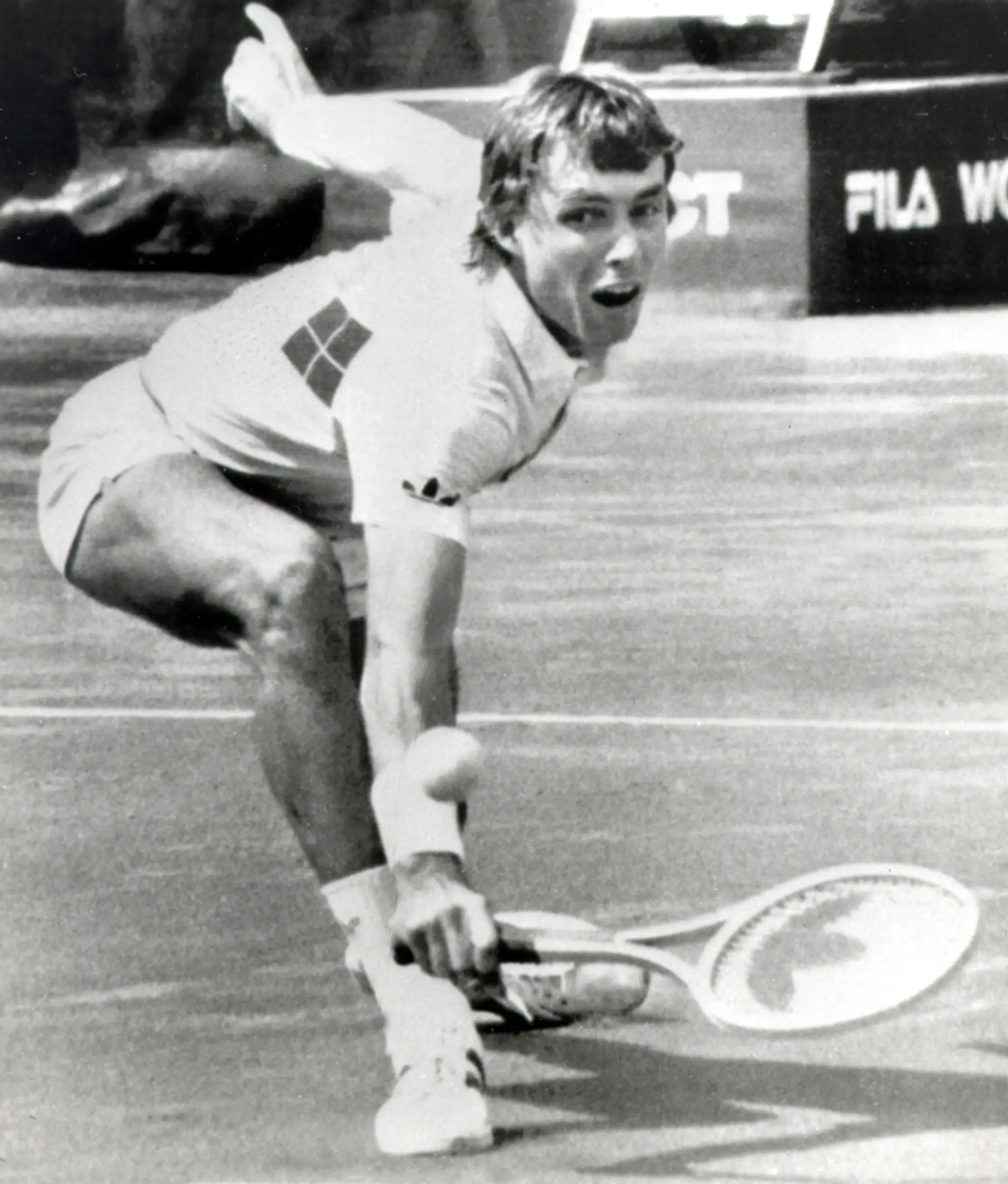 Tenista Ivan Lendl na archívnej snímke z decembra 1979. 