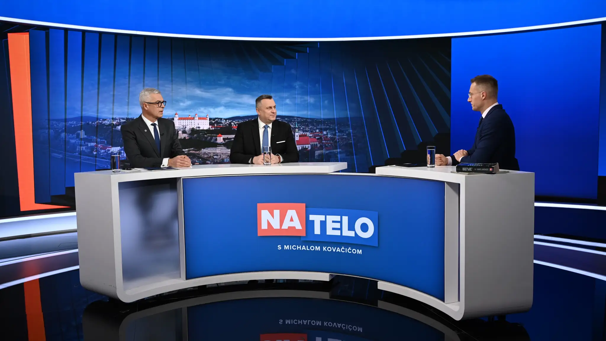 Ivan Korčok, Andrej Danko a Michal Kovačič v relácii Na telo