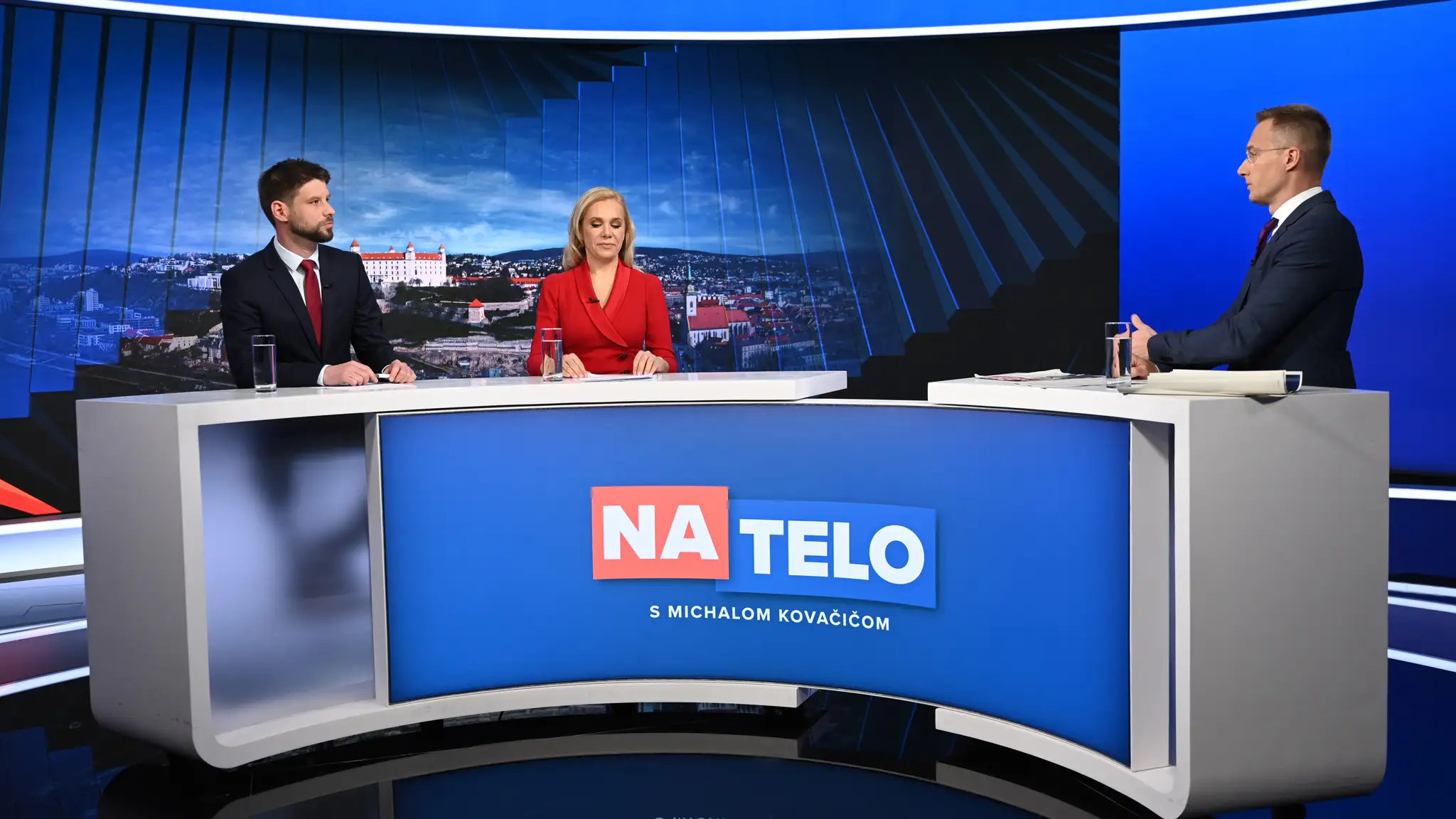 Denisa Saková a Michal Šimečka.
