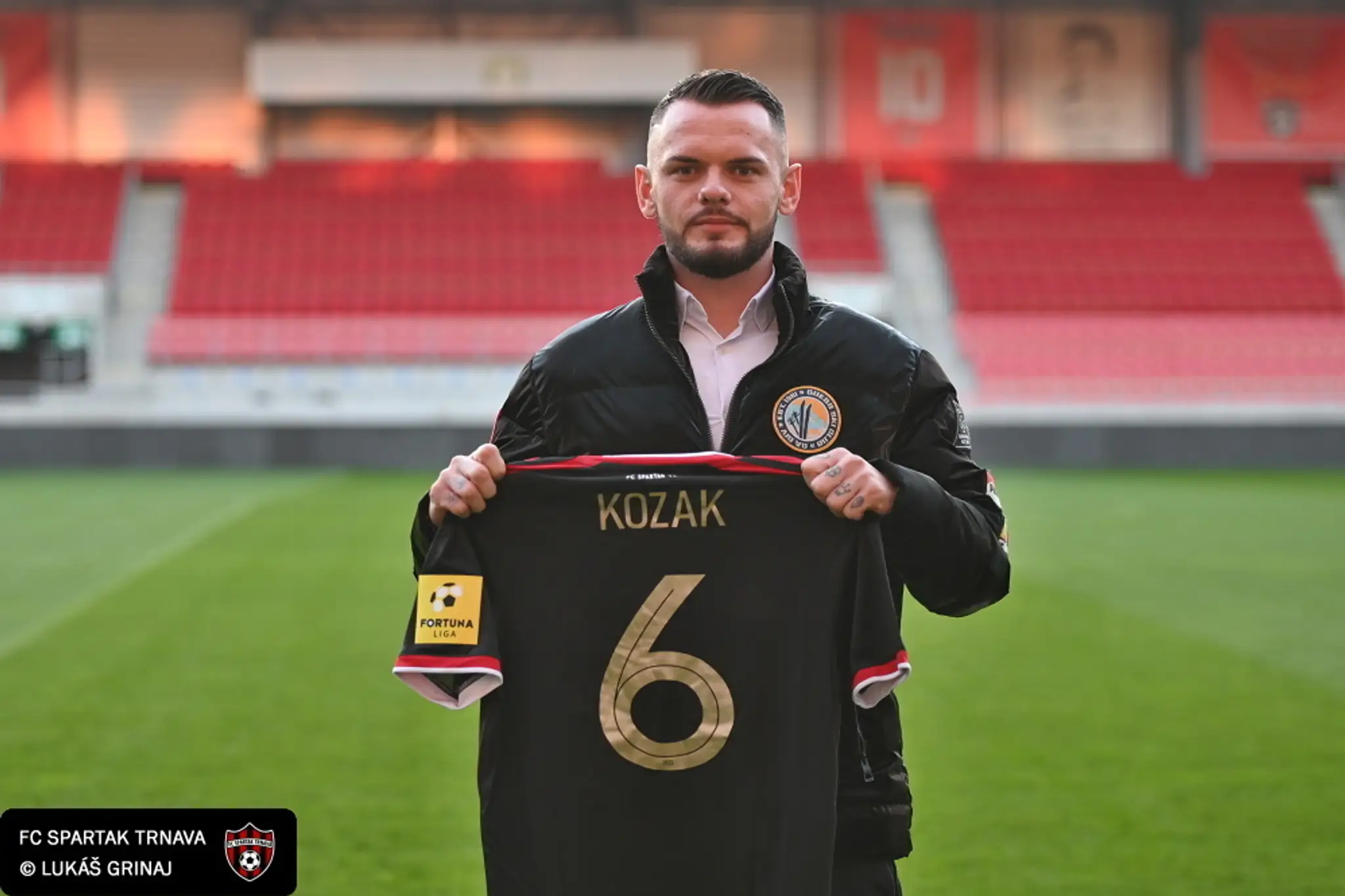 Nový hráč Spartaku Trnava Milosz Kozak.