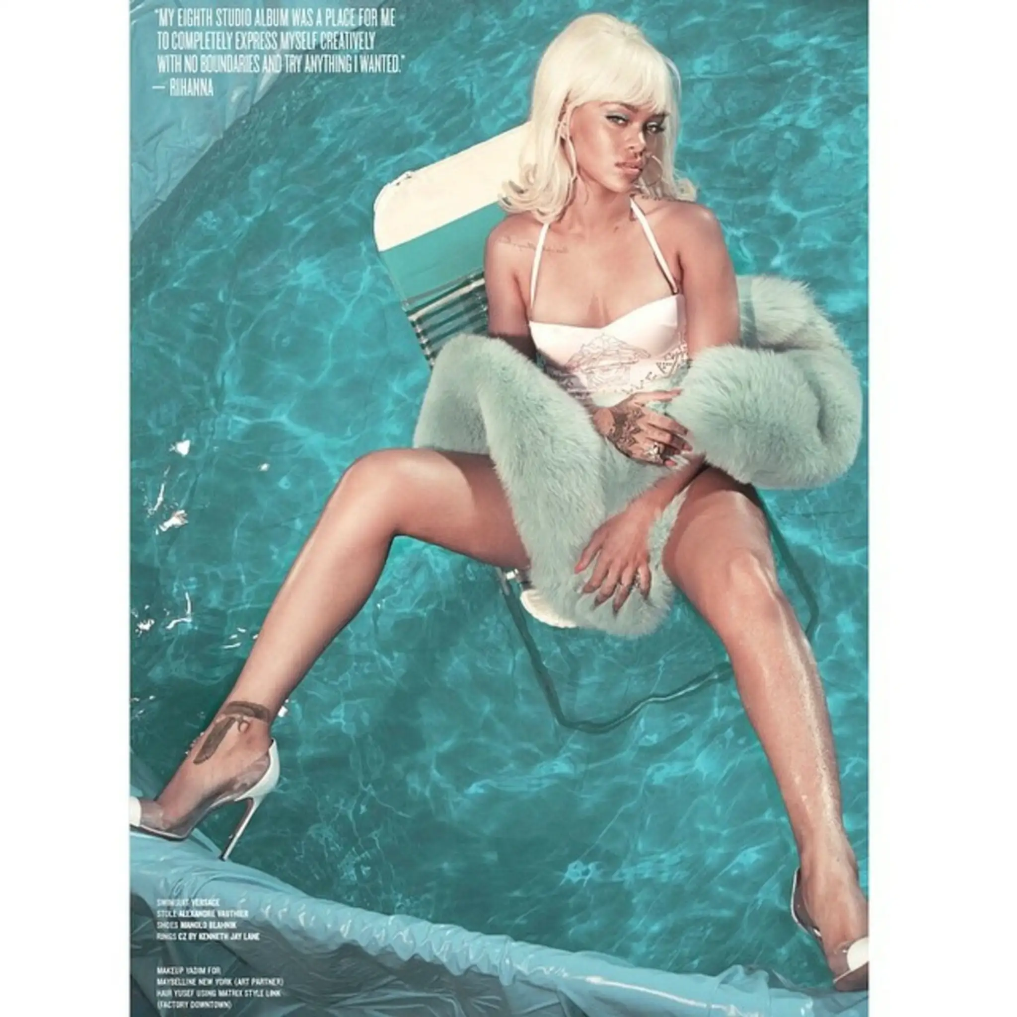 Rihanna pre magazín V.