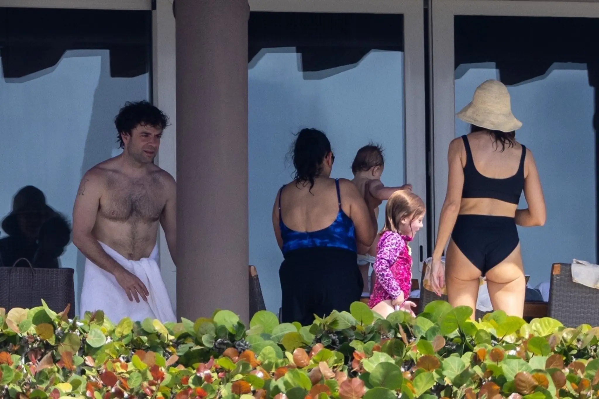 Mandy Moore s rodinou 