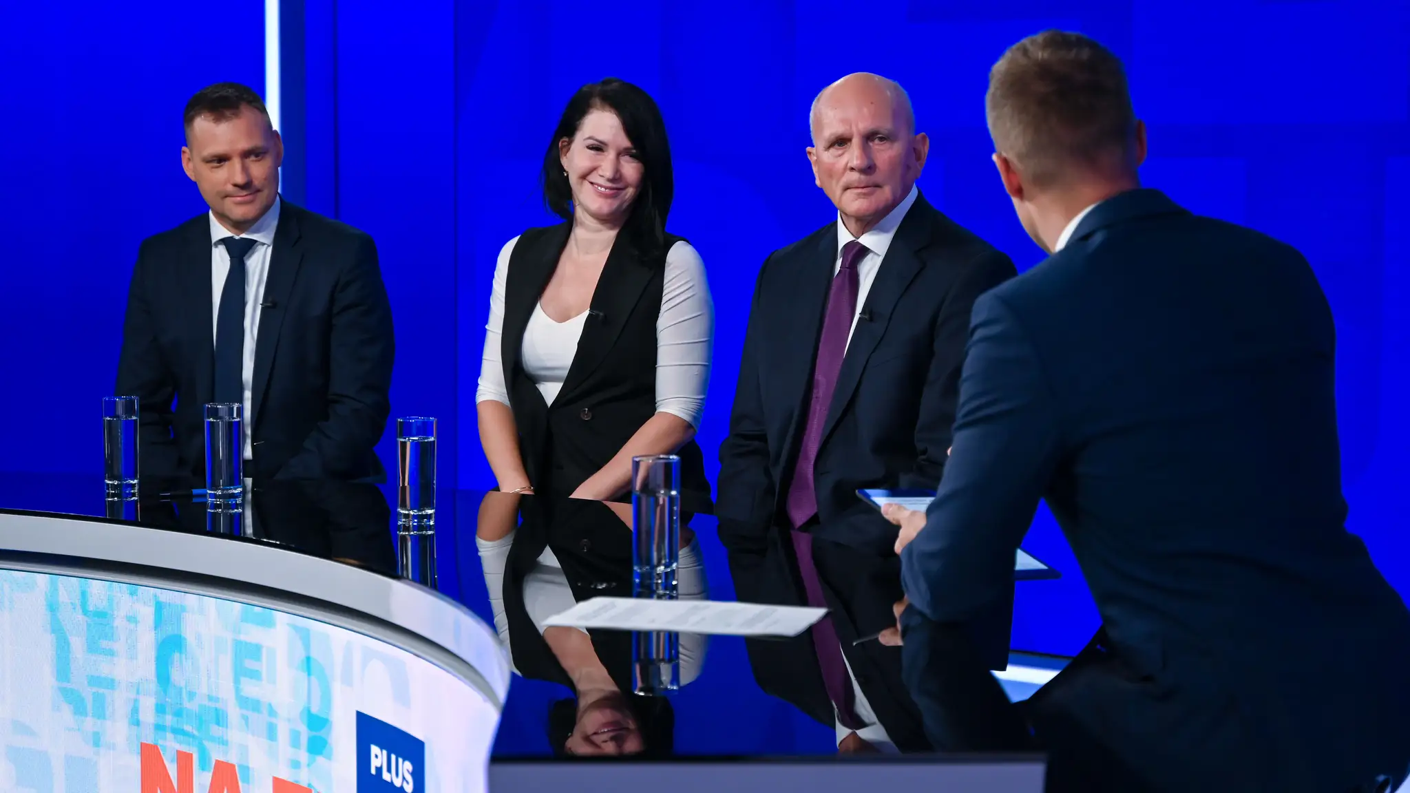 Tomáš Taraba, Jana Bittó Cigániková a František Mikloško v relácii Na telo plus.