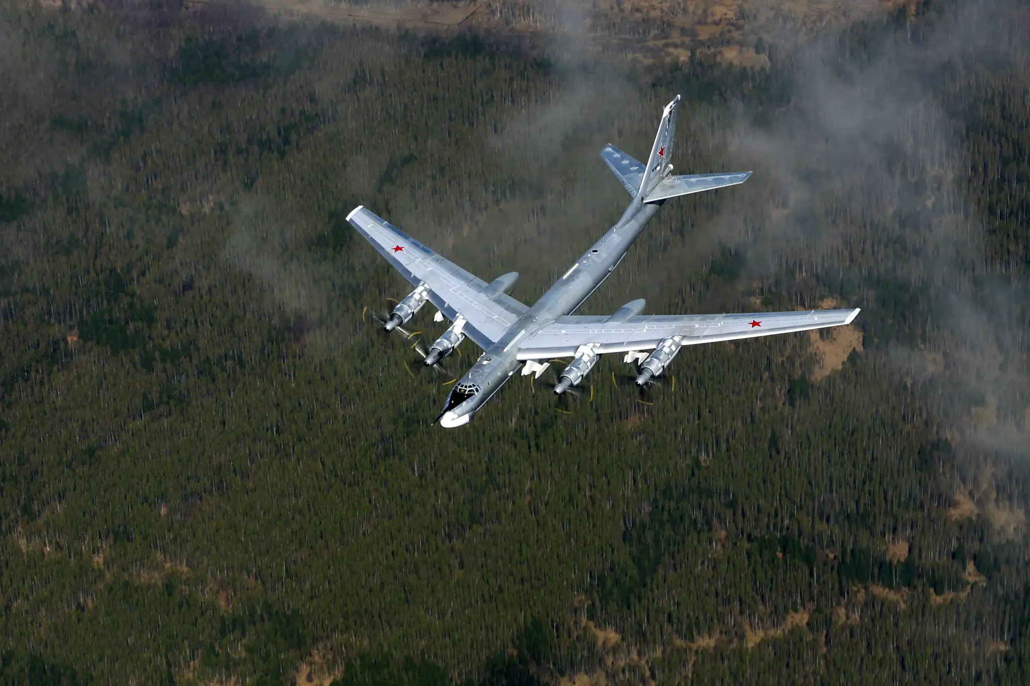Bombardér Tu-95.