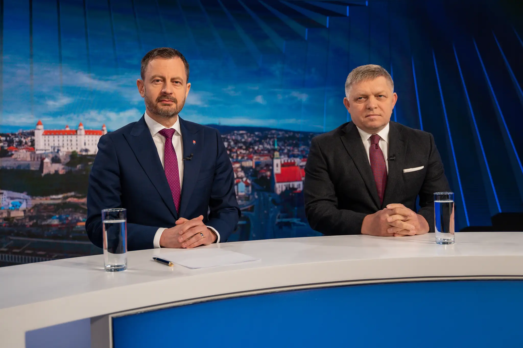Hosťami Na telo boli Eduard Heger a Robert Fico.